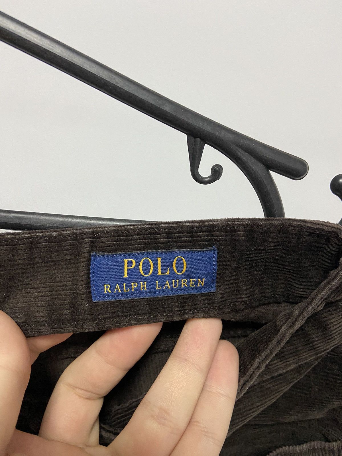 Polo Ralph Lauren × Vintage Polo Ralph Lauren corduroy pants pocket small Logo Size US 34 / EU 50 - 6 Thumbnail