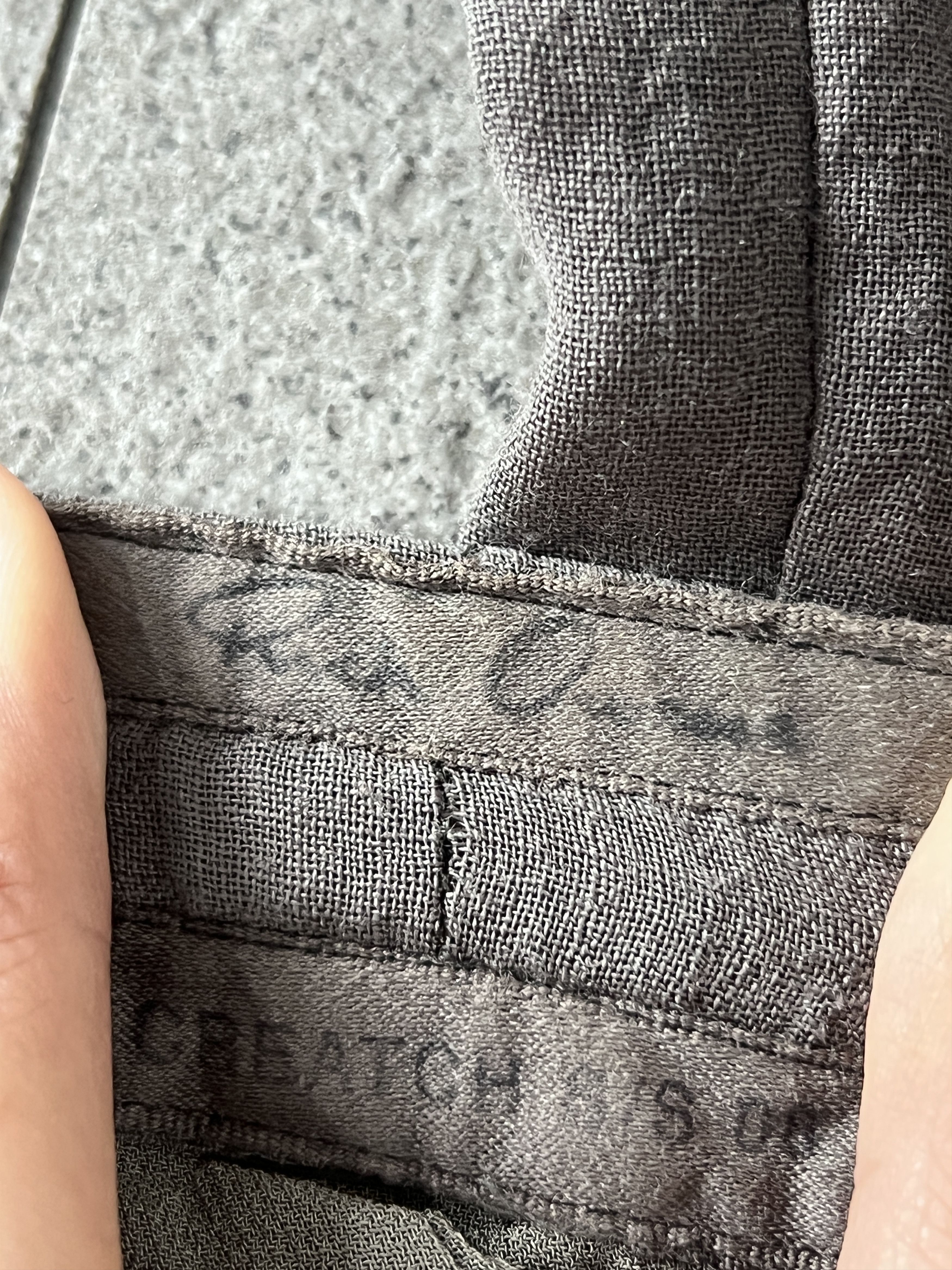 Rick Owens Rick Owens Dust Drop Crotch Raw Hem Cropped Pants Size US 36 / EU 52 - 7 Thumbnail