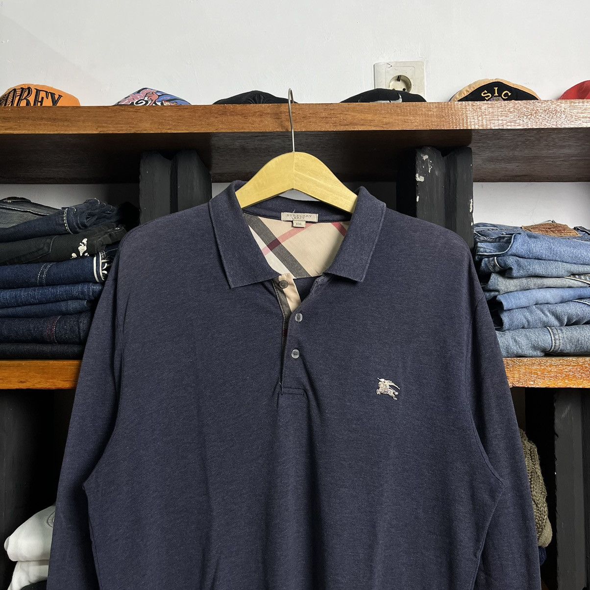 Burberry × Burberry Prorsum Burberry Nova Check Steel Logos Poloshirt Size US S / EU 44-46 / 1 - 2 Thumbnail