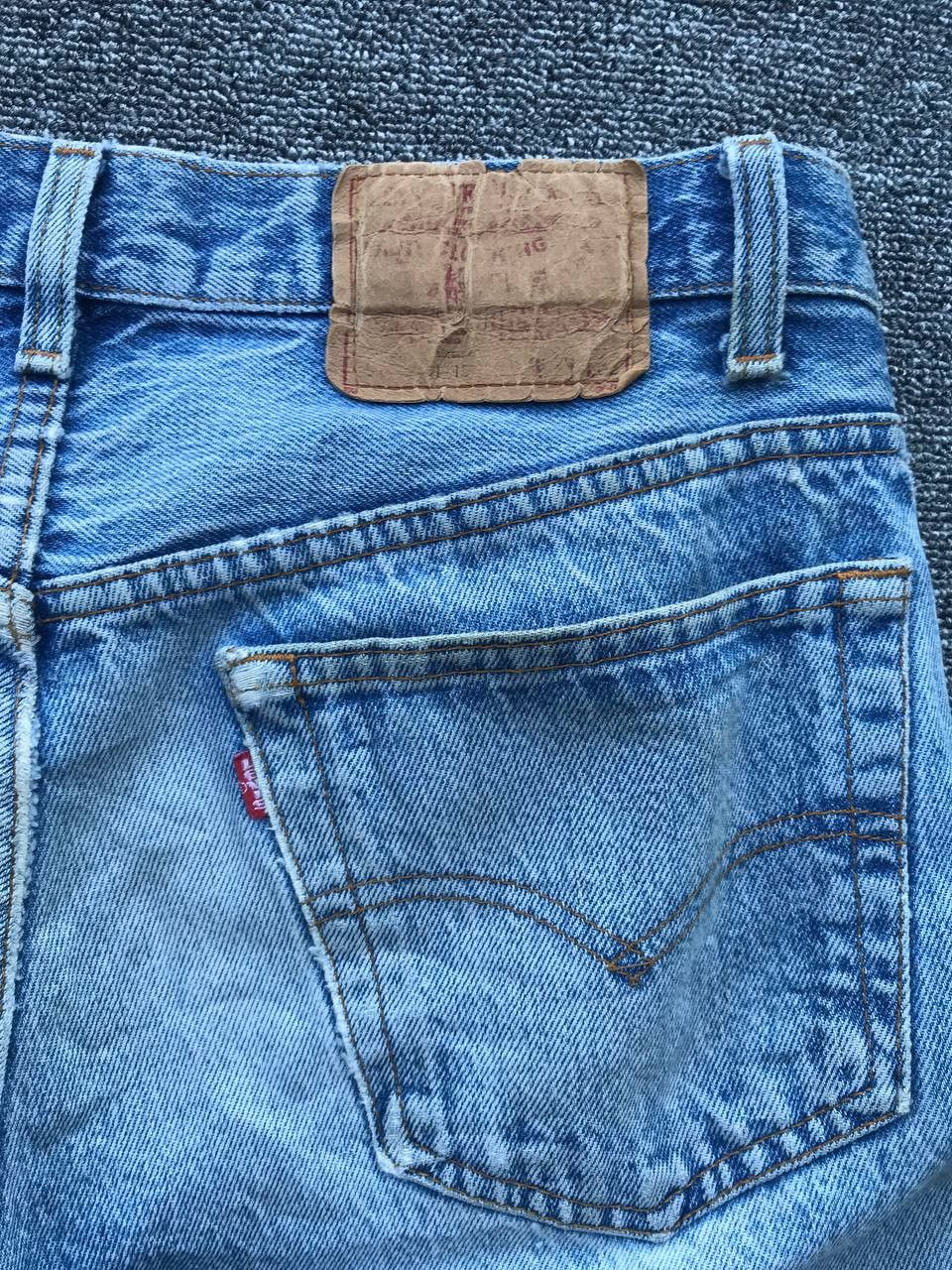 Levi's × Vintage Vintage LEVIS 501 80s distressed jean Stonewash USA W31x31 Size US 31 - 13 Thumbnail