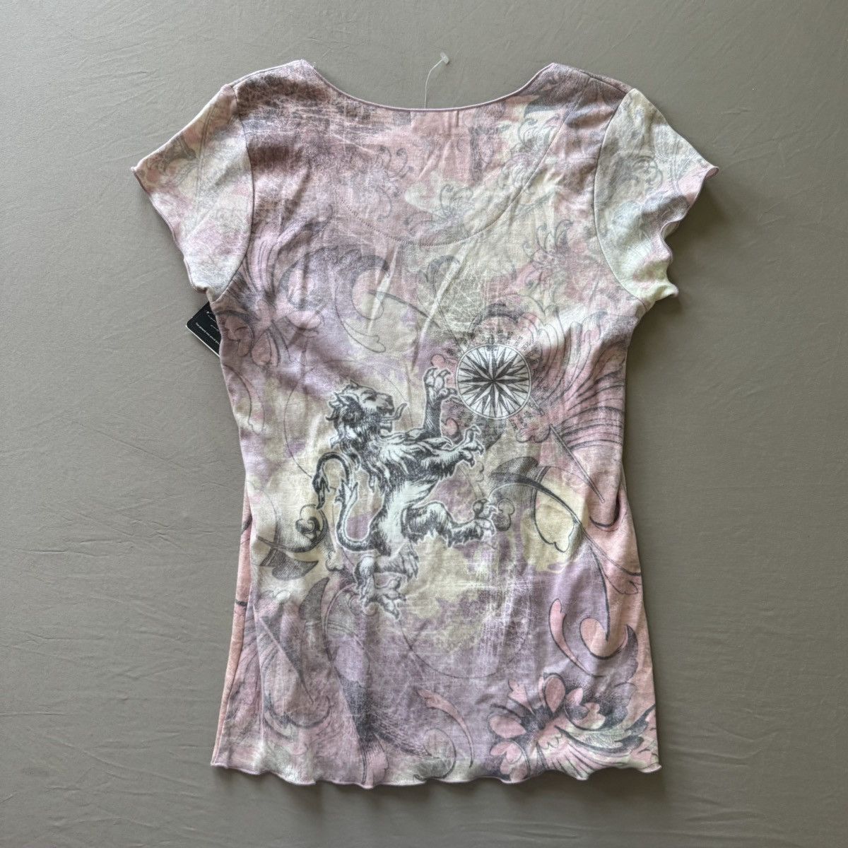 Energie Y2K Early 2000s Energe Bedazzled Tee Size L / US 10 / IT 46 - 2 Thumbnail