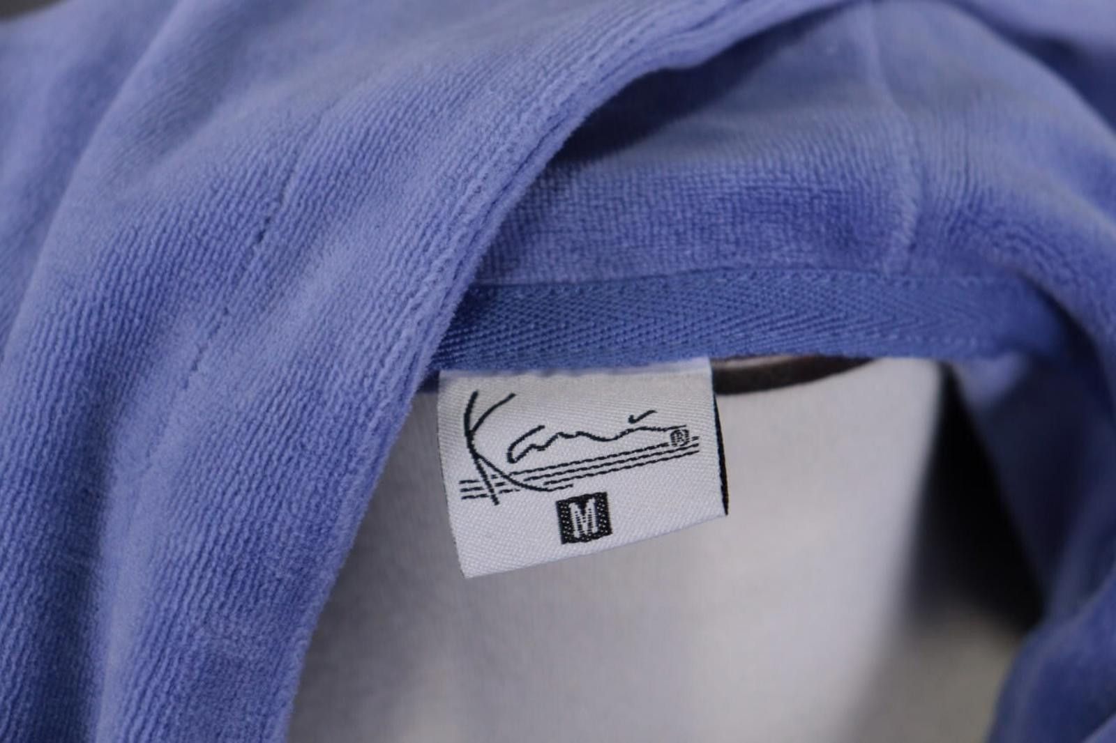 Karl Kani Karl Kani Blue Big Logo Hooded Cropped Sweater Size M/L Size M / US 6-8 / IT 42-44 - 12 Thumbnail