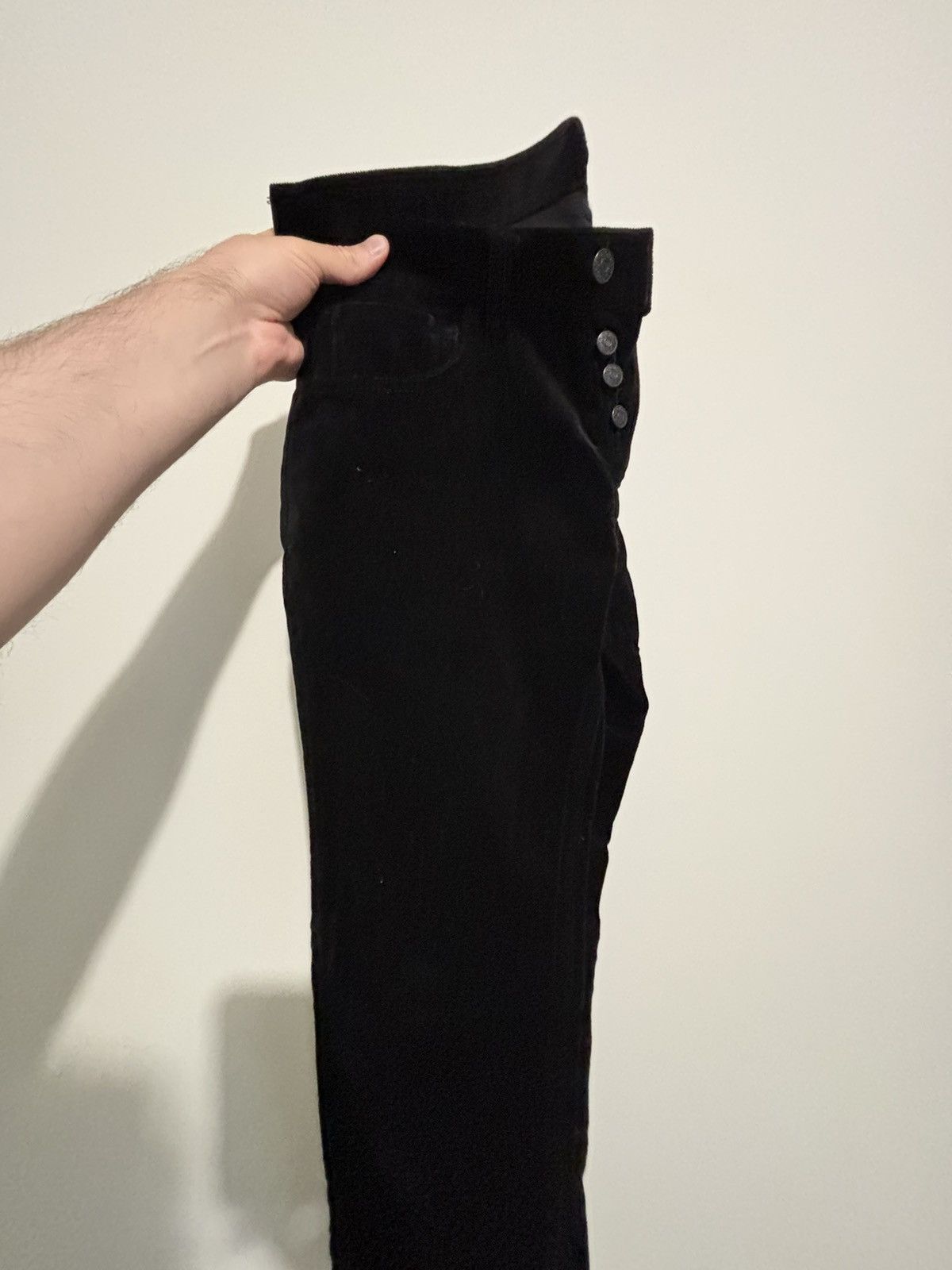 Gucci Gucci Jeans in Black Velvet Size US 28 / EU 44 - 2 Thumbnail