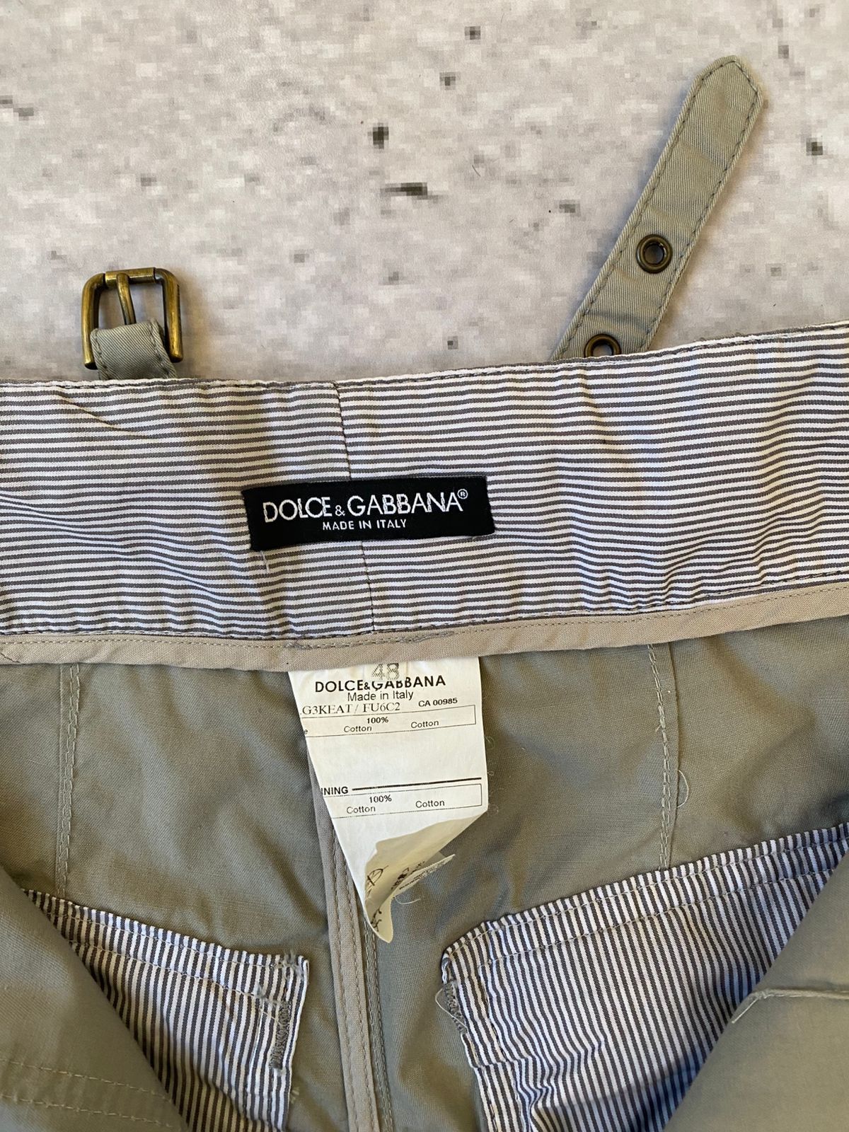 Dolce & Gabbana Dolce & Gabbana SS06 Air Force Military Cargo Pants Size US 33 - 2 Thumbnail