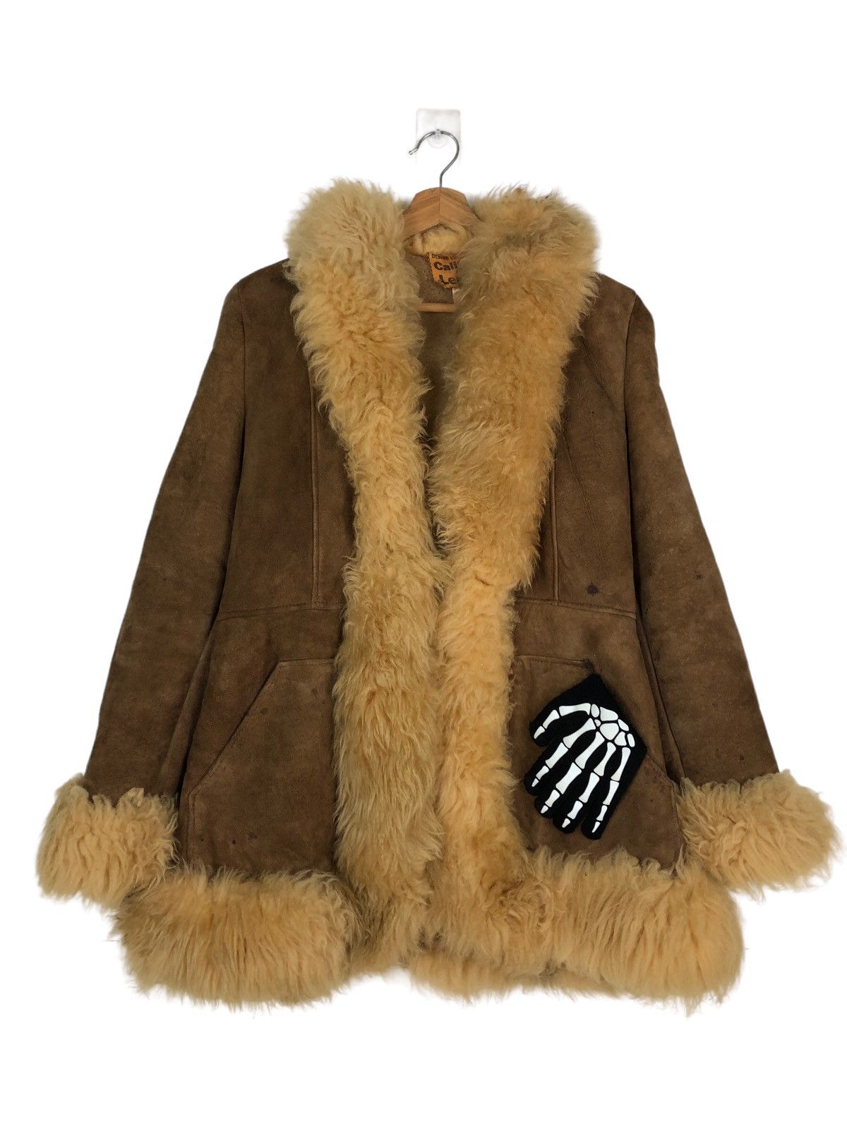 Genuine Leather 🔥RARE GENUINE LEATHER JACKET CALIFORNIA SUEDE MINK FUR Size US M / EU 48-50 / 2 - 1 Thumbnail