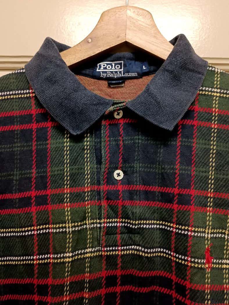 Polo Ralph Lauren vintage 90s polo shirt by ralph lauren Size US L / EU 52-54 / 3 - 3 Thumbnail