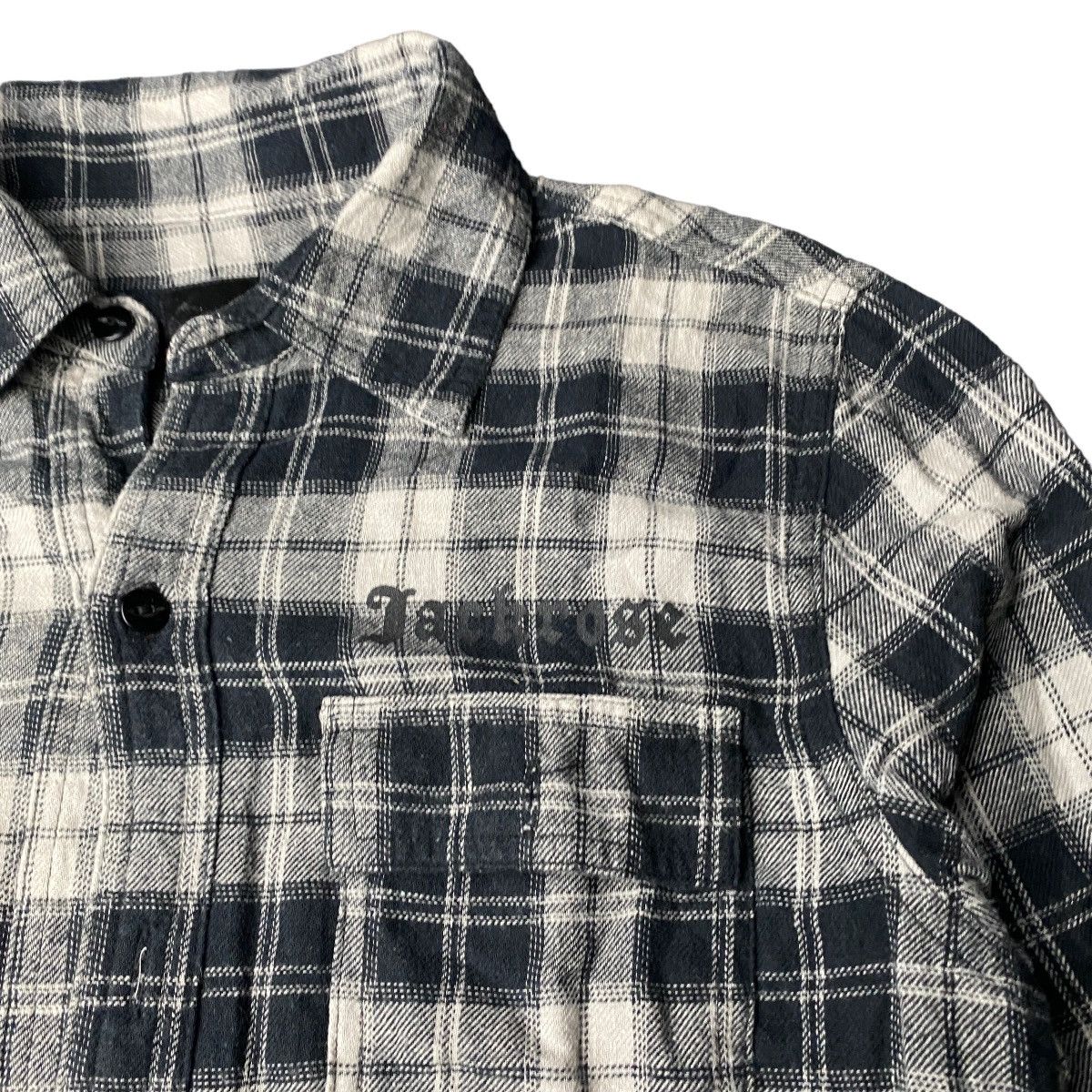 If Six Was Nine 2000's Jackrose Tribal Poem Plaid Shirts Size US S / EU 44-46 / 1 - 4 Thumbnail