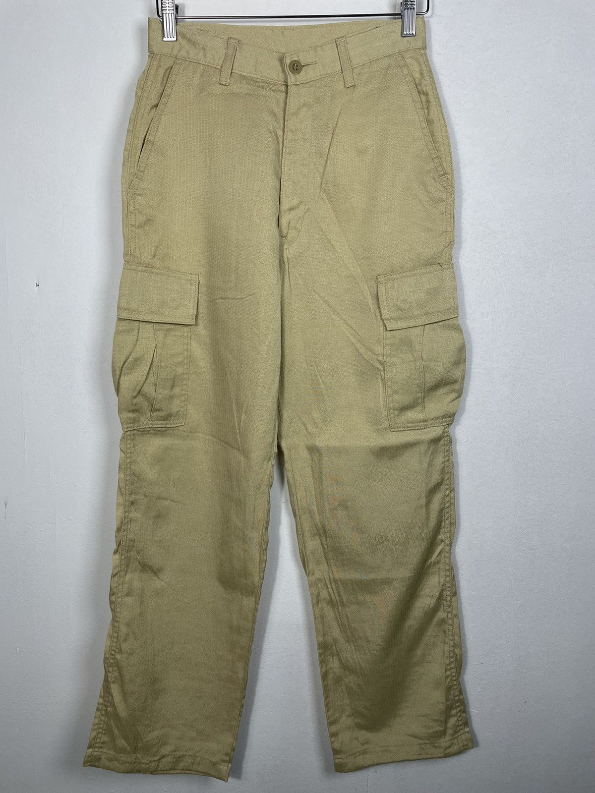 Fiorucci Vintage Fiorucci Safety Jeans Cargo Pants Size US 27 - 1 Thumbnail