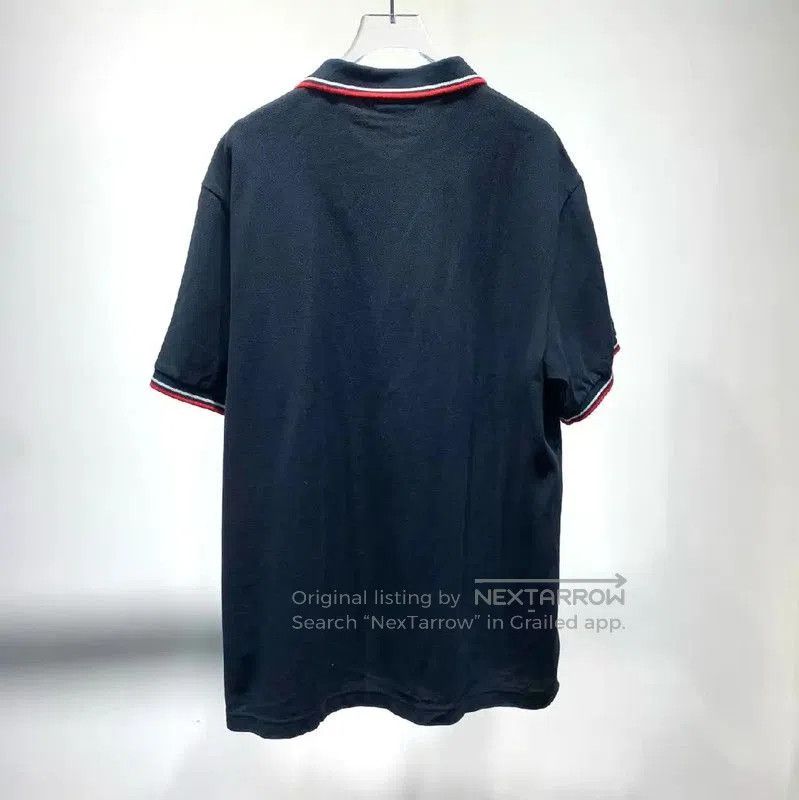 Prada Prada Black Cotton Polo Shirt for Men. Size US XXL / EU 58 / 5 - 2 Thumbnail