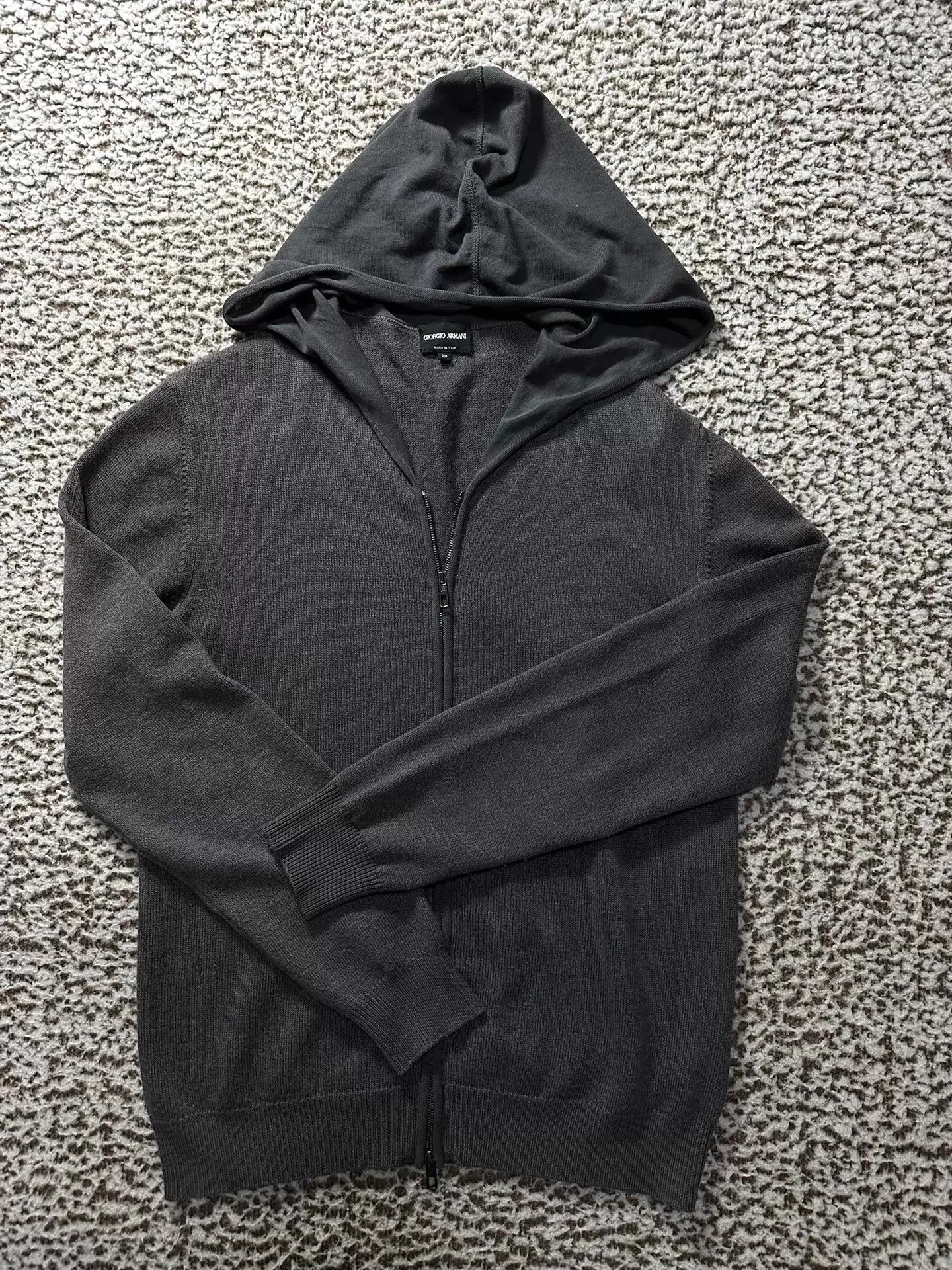 Giorgio Armani Giorgio Armani Wool-Cotton Cardigan Sz50 (Fits Small) Size US M / EU 48-50 / 2 - 2 Thumbnail