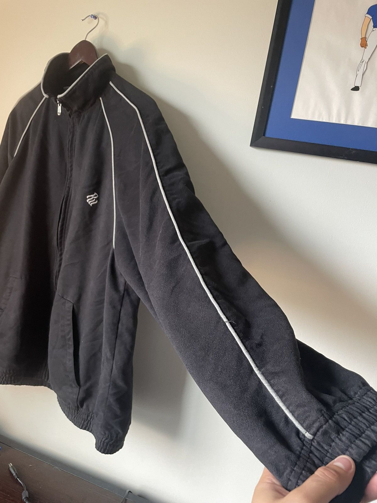 Rocawear × Vintage Vintage y2k velour rocawear track jacket Size US XL / EU 56 / 4 - 5 Thumbnail