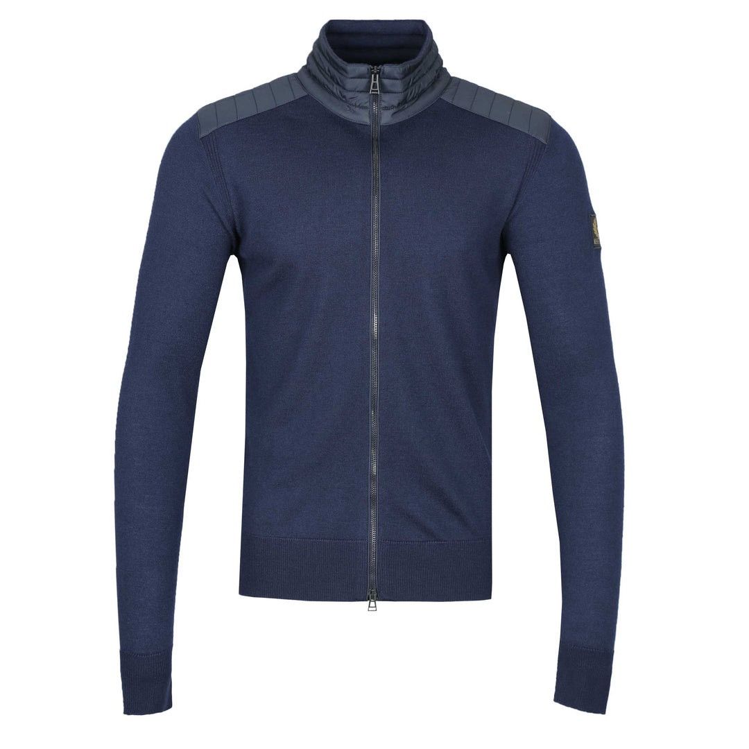 Belstaff Belstaff KELBY ZIP CARDIGAN dark ink size L Size US L / EU 52-54 / 3 - 7 Thumbnail