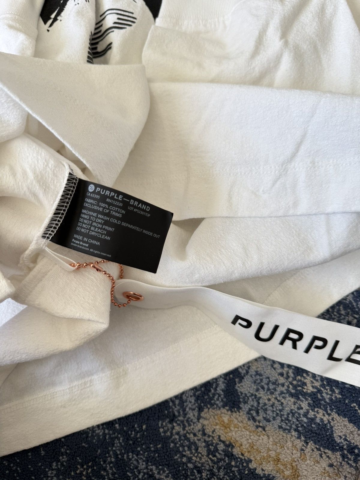 Purple Brand Purple brand white truth faith long sleeve tshirt Size US XL / EU 56 / 4 - 3 Thumbnail