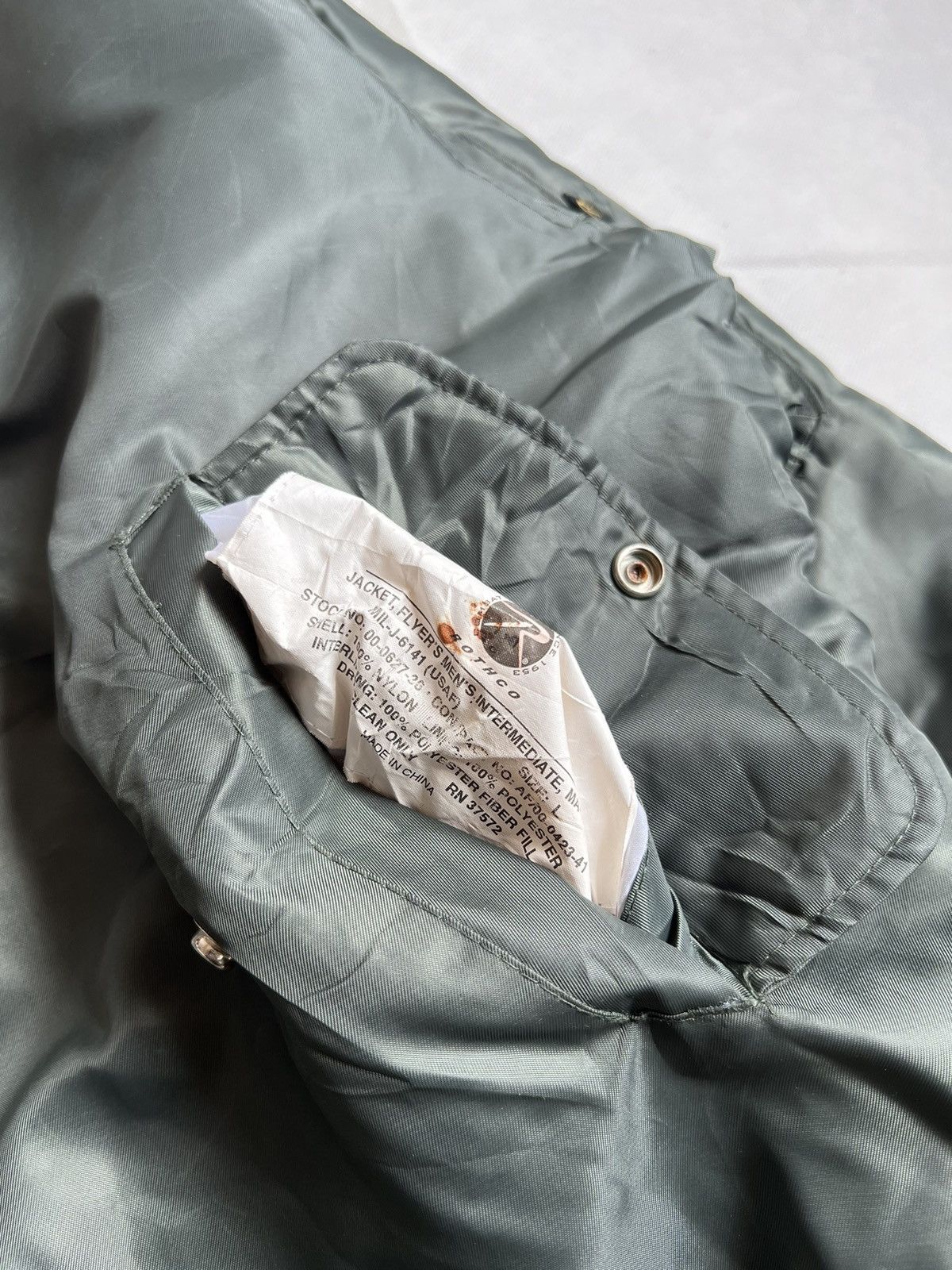 Japanese Brand Vintage Bomber Jacket Ma-1 Flyers Intermediate Size US L / EU 52-54 / 3 - 8 Thumbnail
