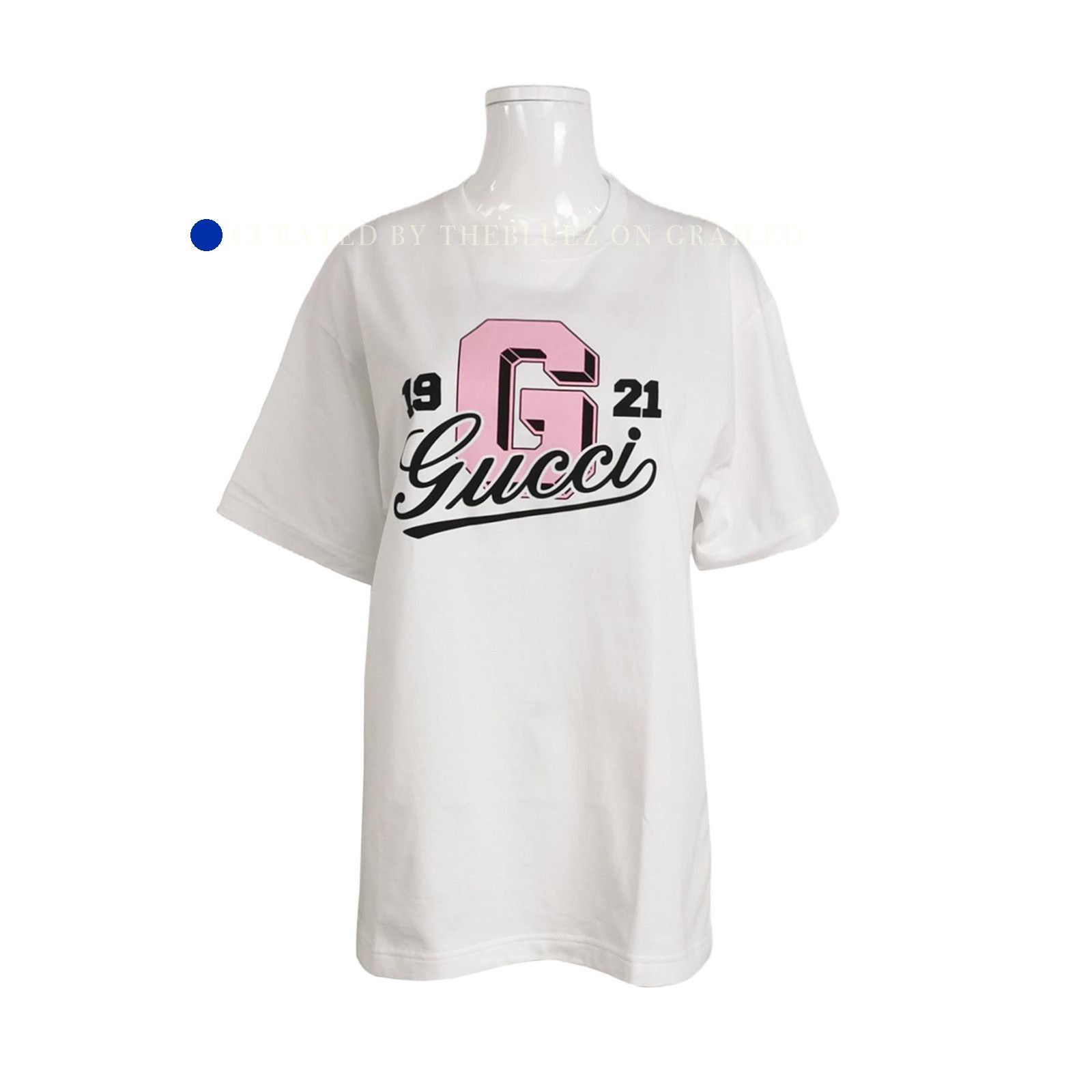 Gucci Classic Logo Tee in White Size US M / EU 48-50 / 2 - 1 Thumbnail