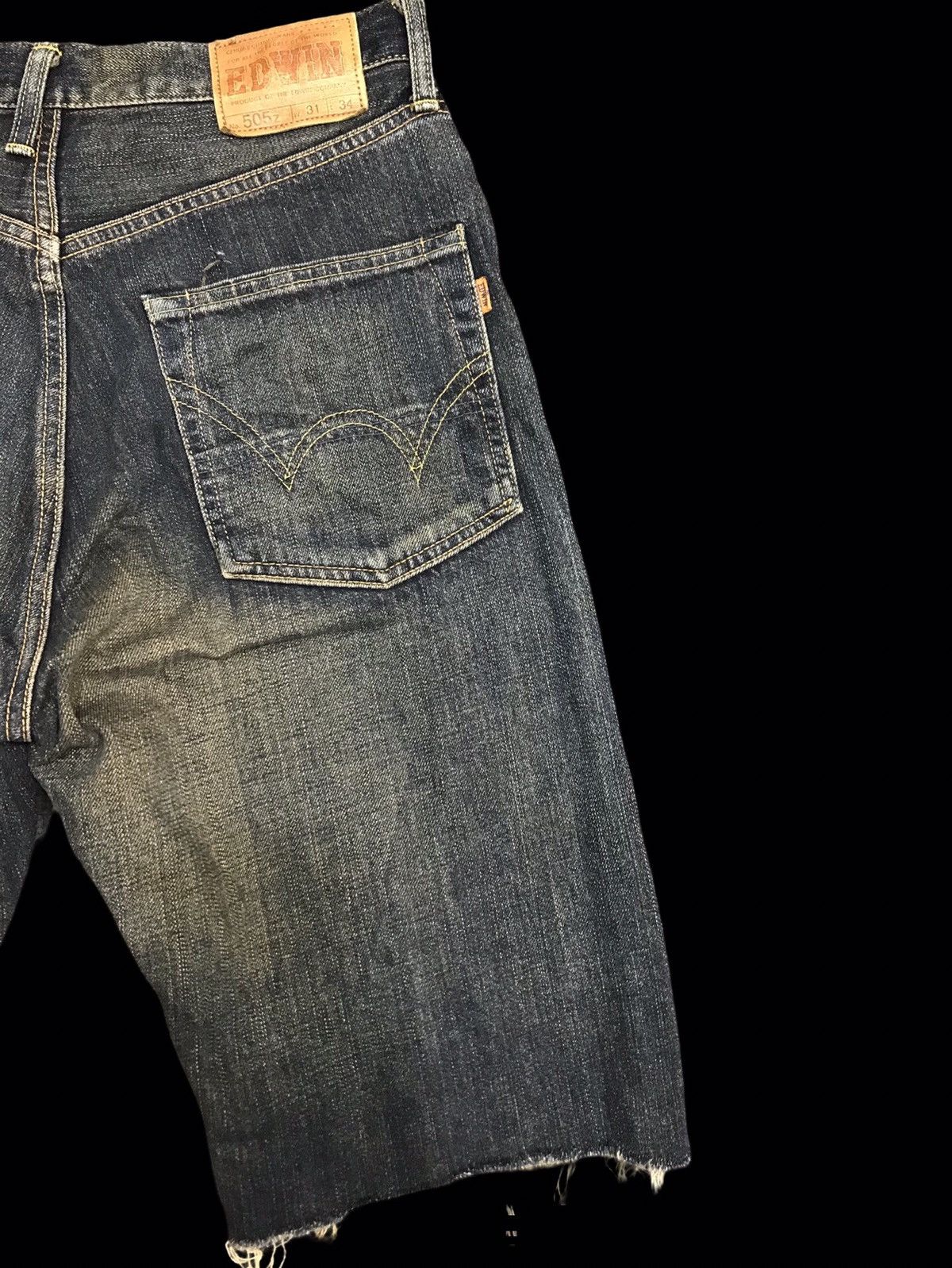 Edwin EDWIN SHORT MUD WASH SELVEDGE DENIM F344 Size US 31 - 7 Thumbnail