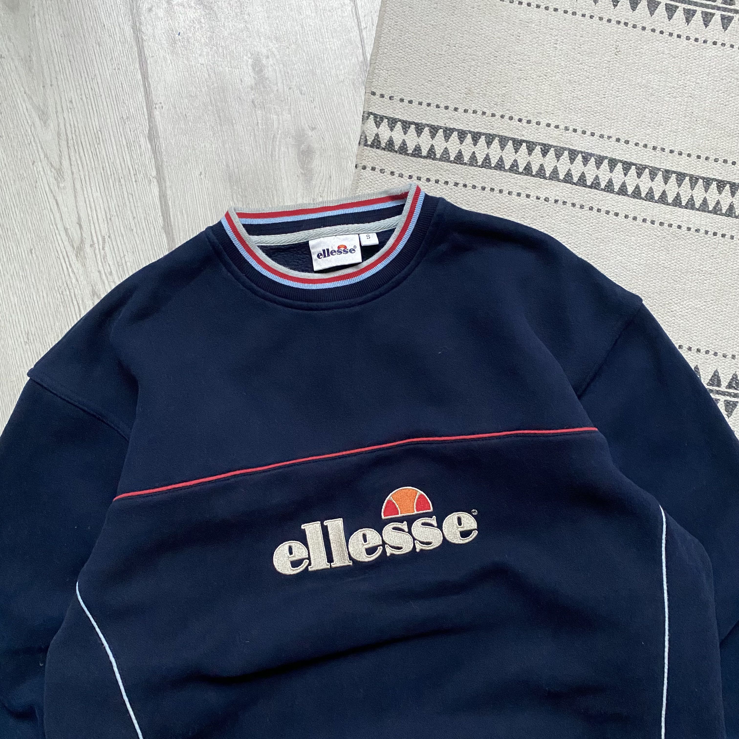 Ellesse 🥎 Vintage 90s Ellesse heavy sweatshirt Y2K Size US S / EU 44-46 / 1 - 2 Thumbnail