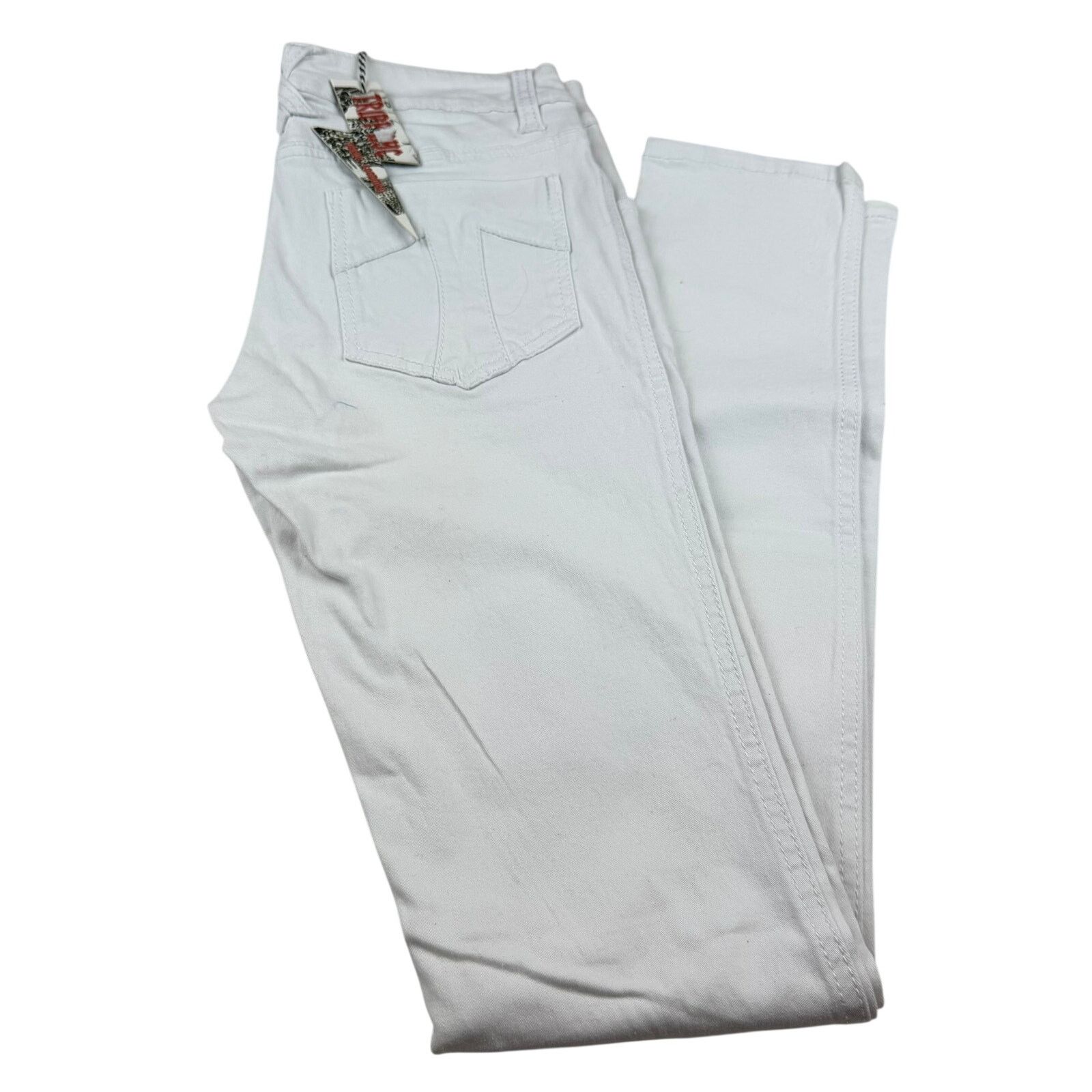Tripp NYC Y2K Tripp NYC White Denim Jeans Size 5/27 NWT Size 27" / US 4 / IT 40 - 2 Thumbnail