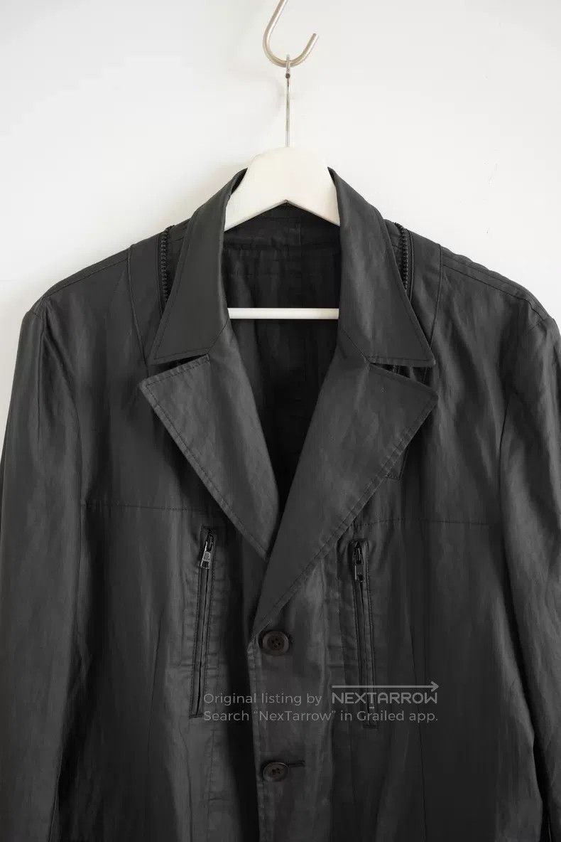 Yohji Yamamoto Yohji Yamamoto 08 SS detachable zip hooded coat Size US L / EU 52-54 / 3 - 4 Thumbnail