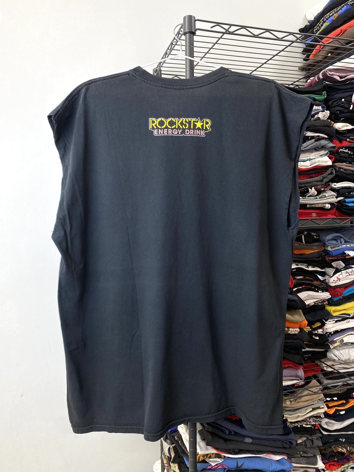 Rockstar Games Vintage Rockstar Energy Drink Racing T Shirt Monster Energy Size US XL / EU 56 / 4 - 2 Thumbnail