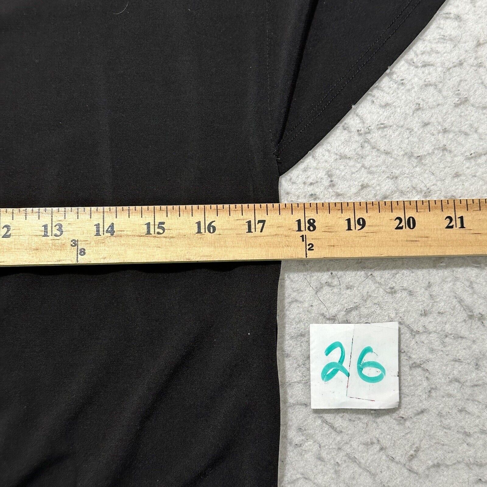 Chicos Chico's Small Black Drape Flutter Sleeve Pullover Blouse Size S / US 4 / IT 40 - 8 Thumbnail