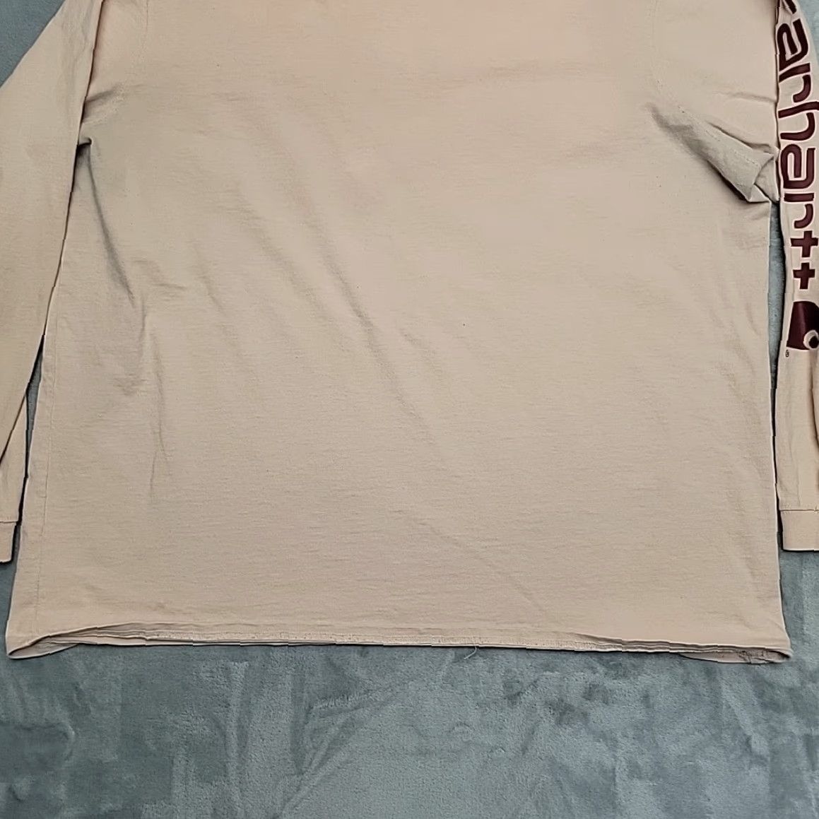 Carhartt Carhartt Shirt Womens 2XL Pink Loose Fit Crewneck Long Sleeve Spellout TEE Ladies Shirt 100% Cotton Crew Neck Size XXL / US 16-18 / IT 52-54 - 2 Thumbnail