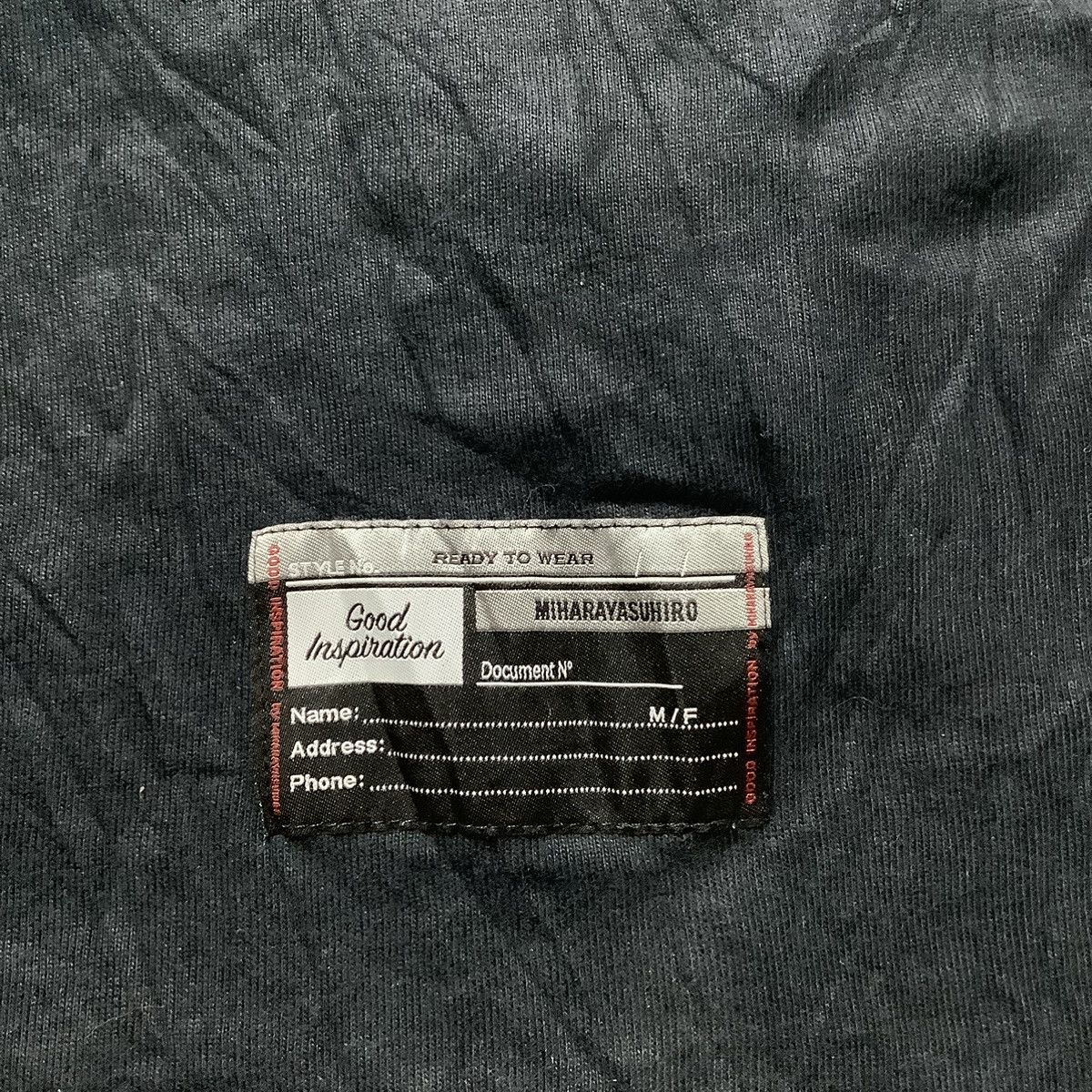 GU × Maison MIHARA YASUHIRO MIHARAYASUHIRO X GU “COMMUNICATION” OVERSIZE T SHIRT Size US L / EU 52-54 / 3 - 6 Thumbnail
