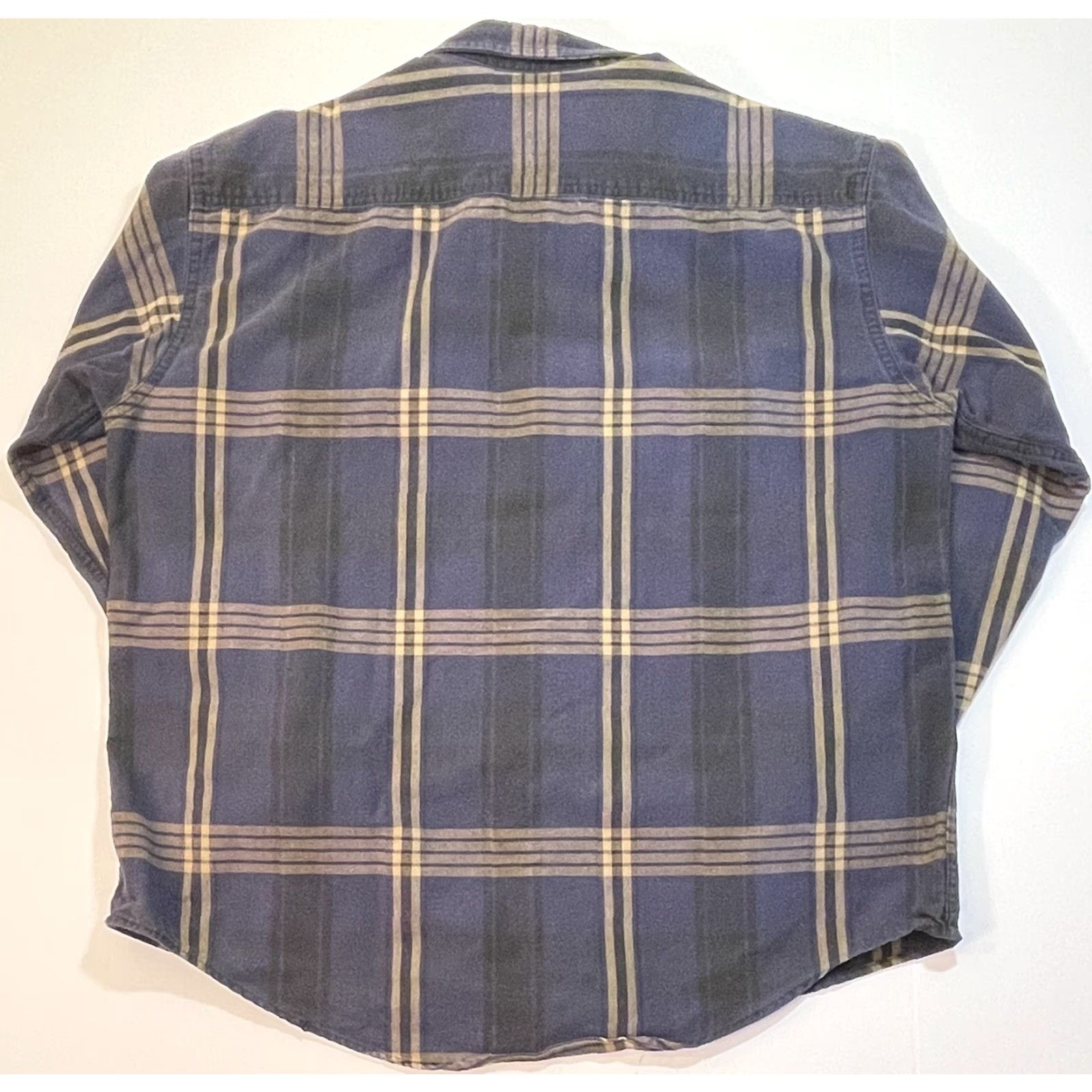 Vintage VINTAGE St. John's Bay Button-Down Shirt Outdoor Plaid Blue XL Men Size US XL / EU 56 / 4 - 4 Thumbnail