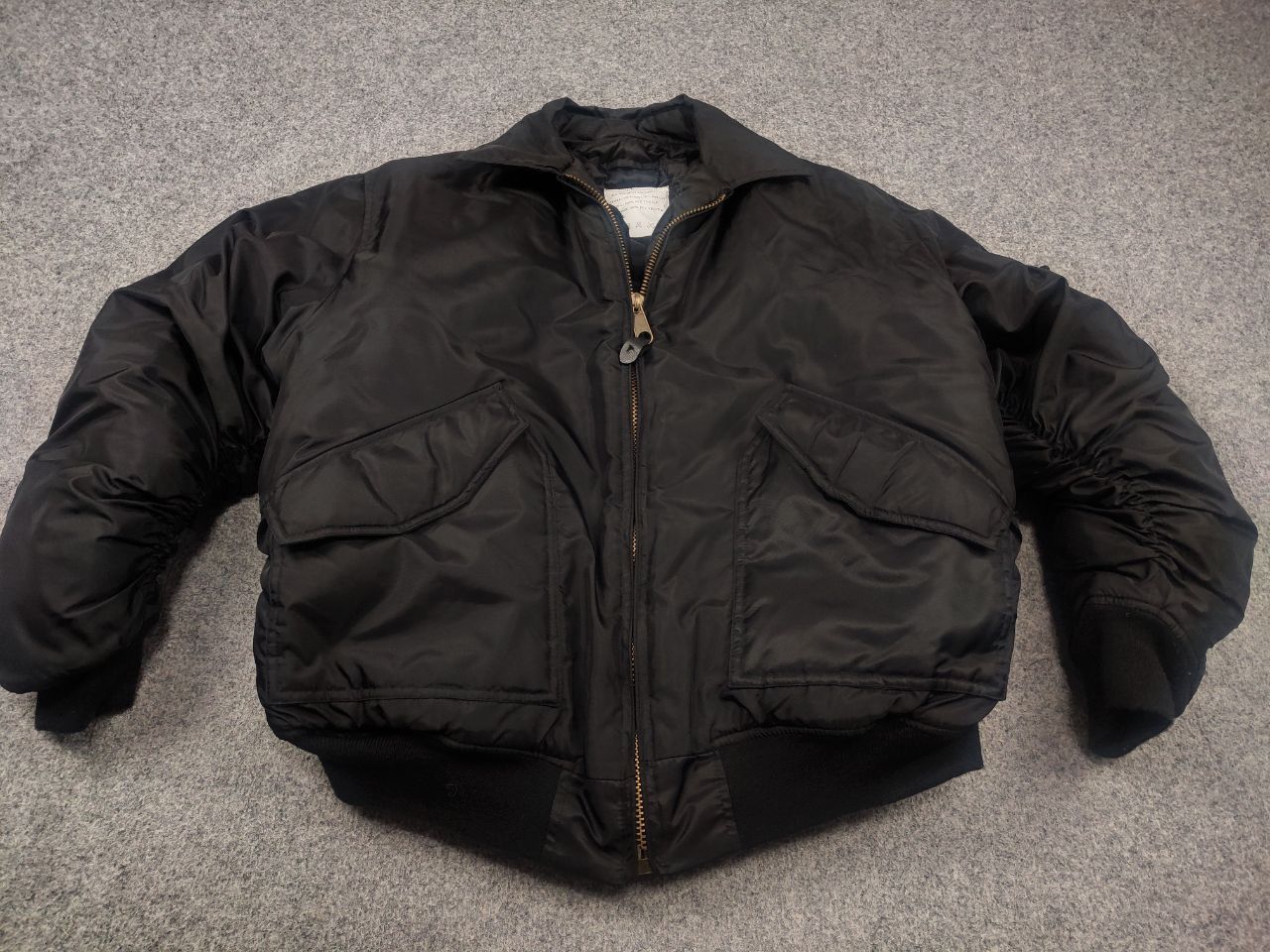 Vintage Vintage Air Force MA2 USA Weather Bomber Jacket Military Size US L / EU 52-54 / 3 - 4 Thumbnail