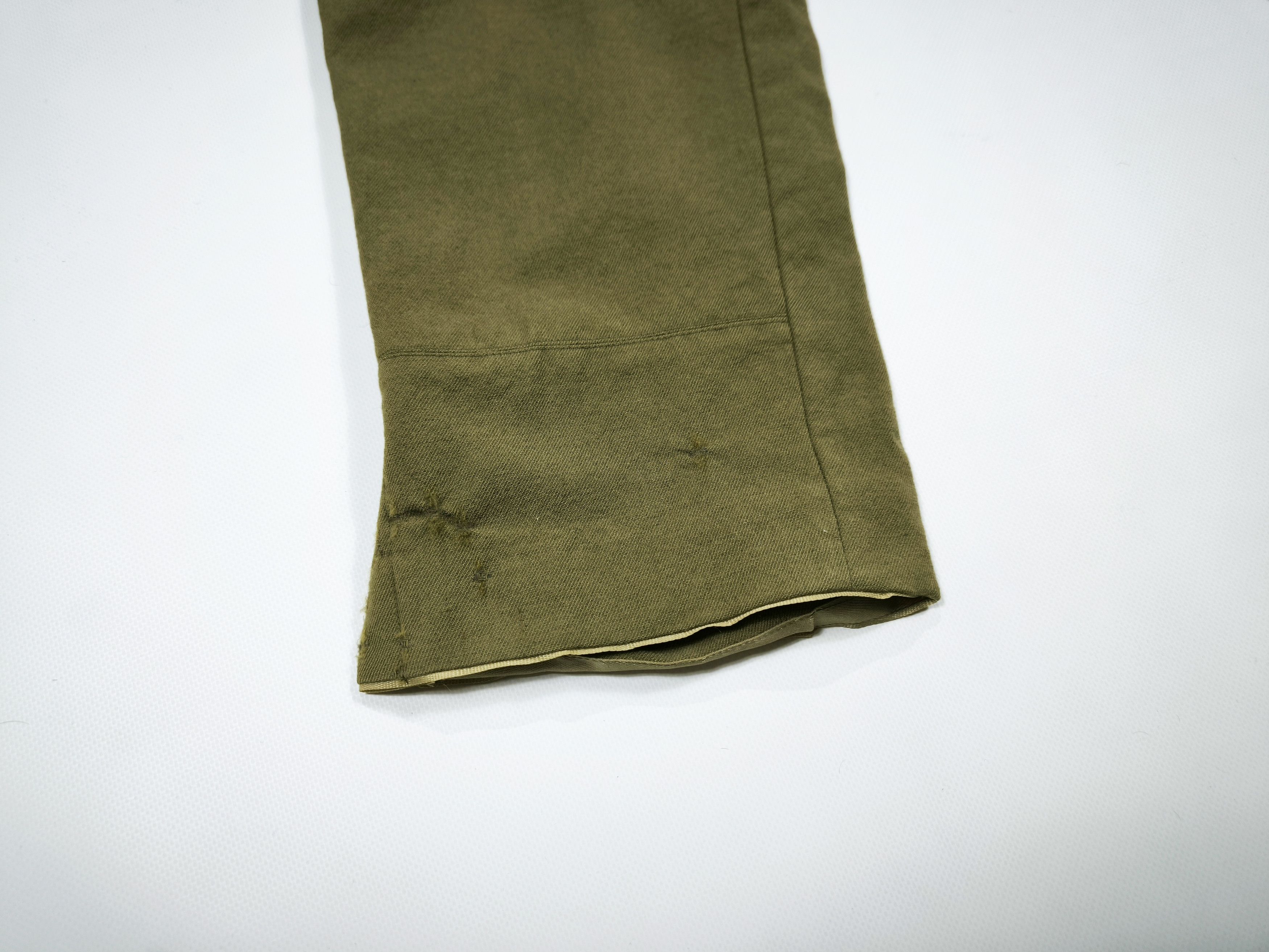 Dries Van Noten Vintage Dries Van Noten Wool Brown Pants Size W32 L30 Size US 32 / EU 48 - 4 Thumbnail