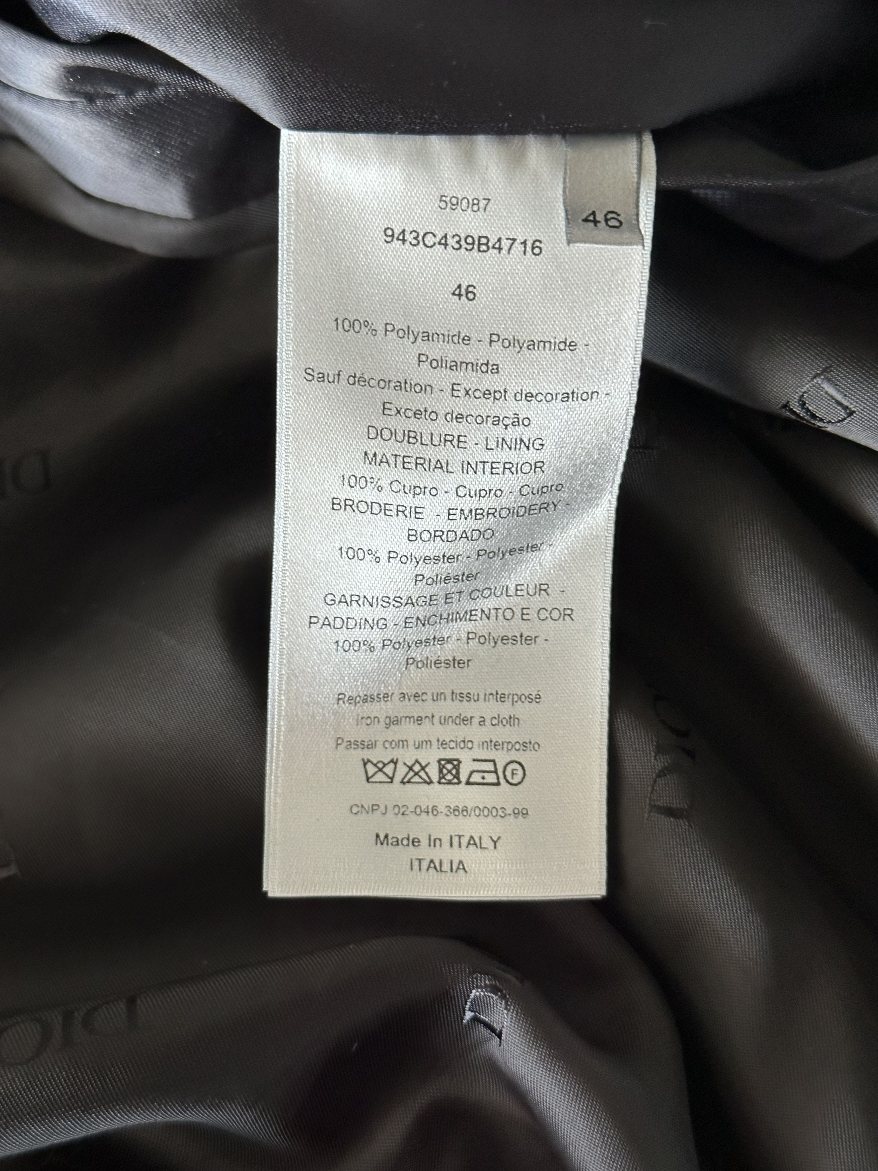 Dior Dior Alex Fonton Black & Pink Logo Bomber Jacket Size US S / EU 44-46 / 1 - 4 Thumbnail