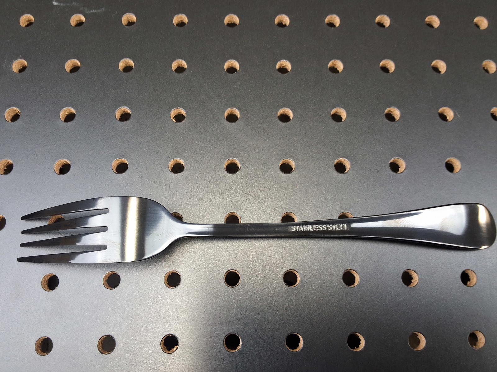 Other Black stainless steel "Love You More" fork Size ONE SIZE - 2 Thumbnail
