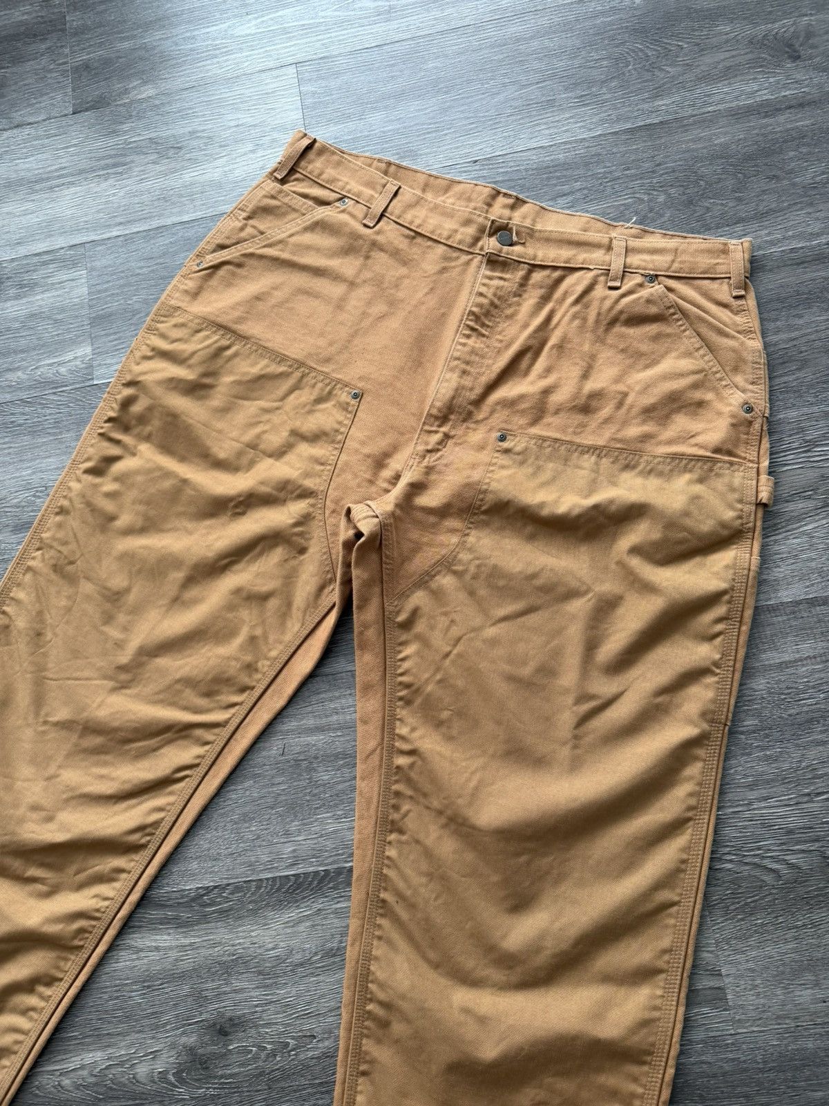 Carhartt Carhartt Double Knee Vintage Duck Canvas Loose fit Pants Size US 42 / EU 58 - 3 Thumbnail