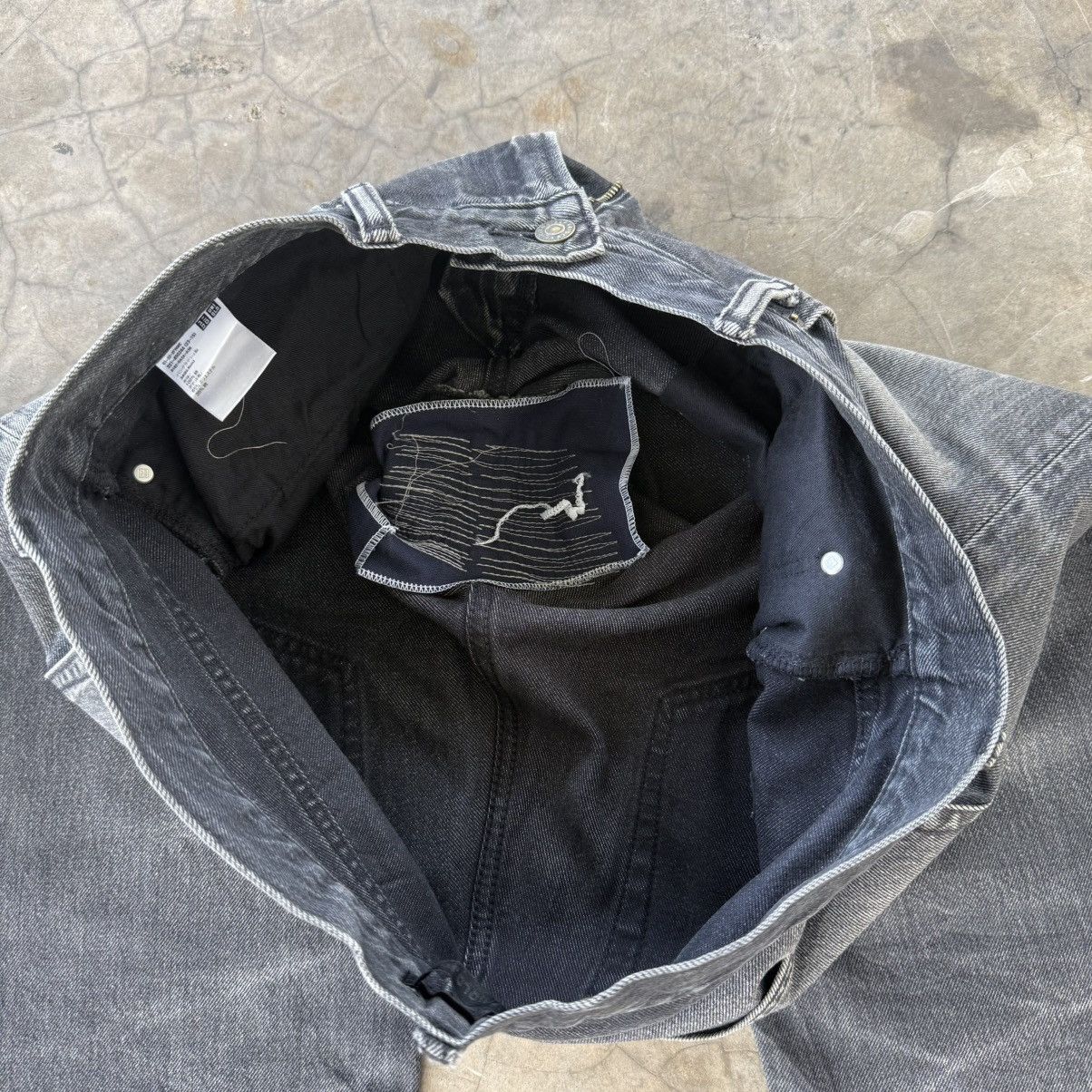 All Blacks W36x29 Vintage Japanese Black Denim Jean Pants Size US 36 / EU 52 - 11 Thumbnail