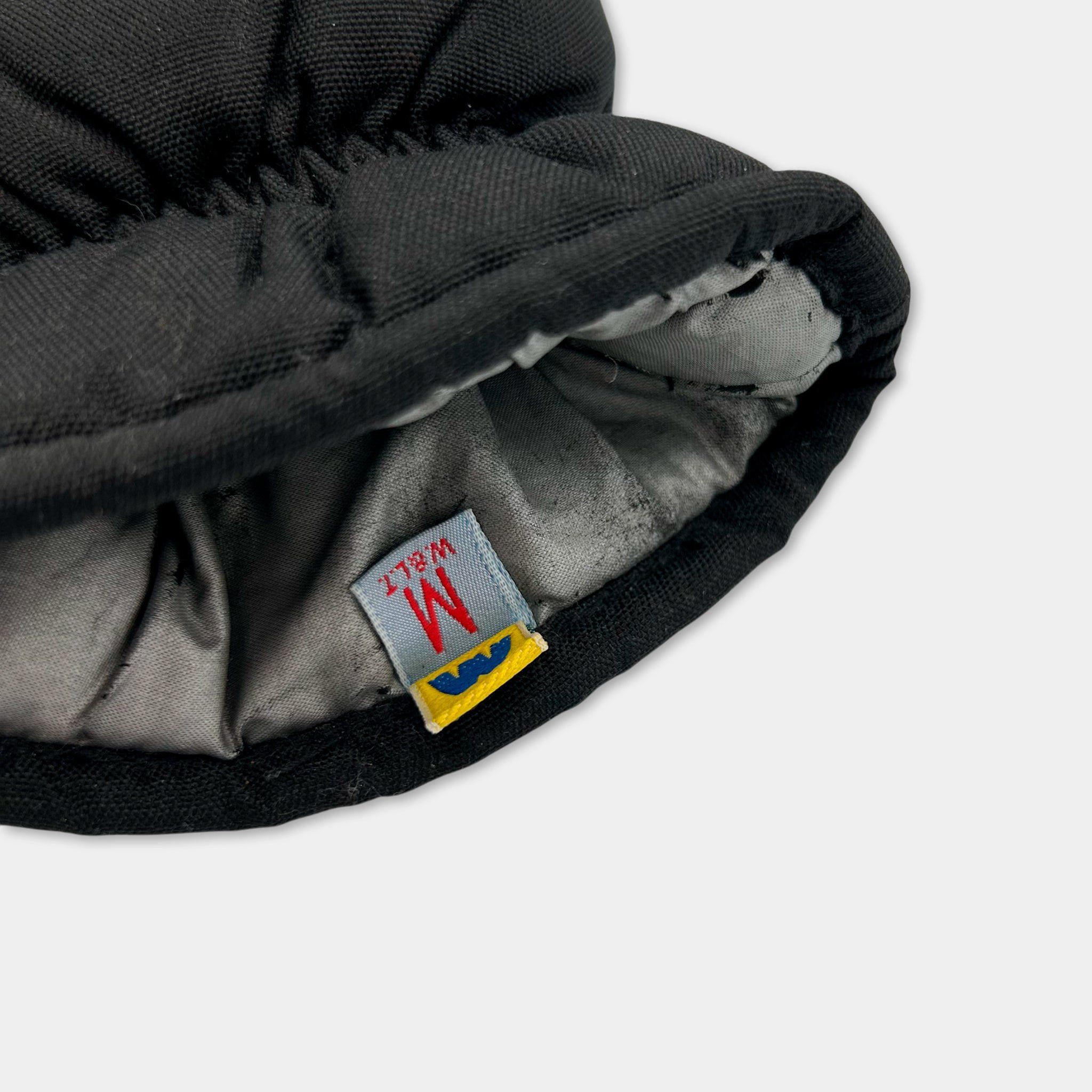 Walter Van Beirendonck Walter Van Beirendonck 2000's Tabi Leather Gloves Black Size ONE SIZE - 4 Thumbnail