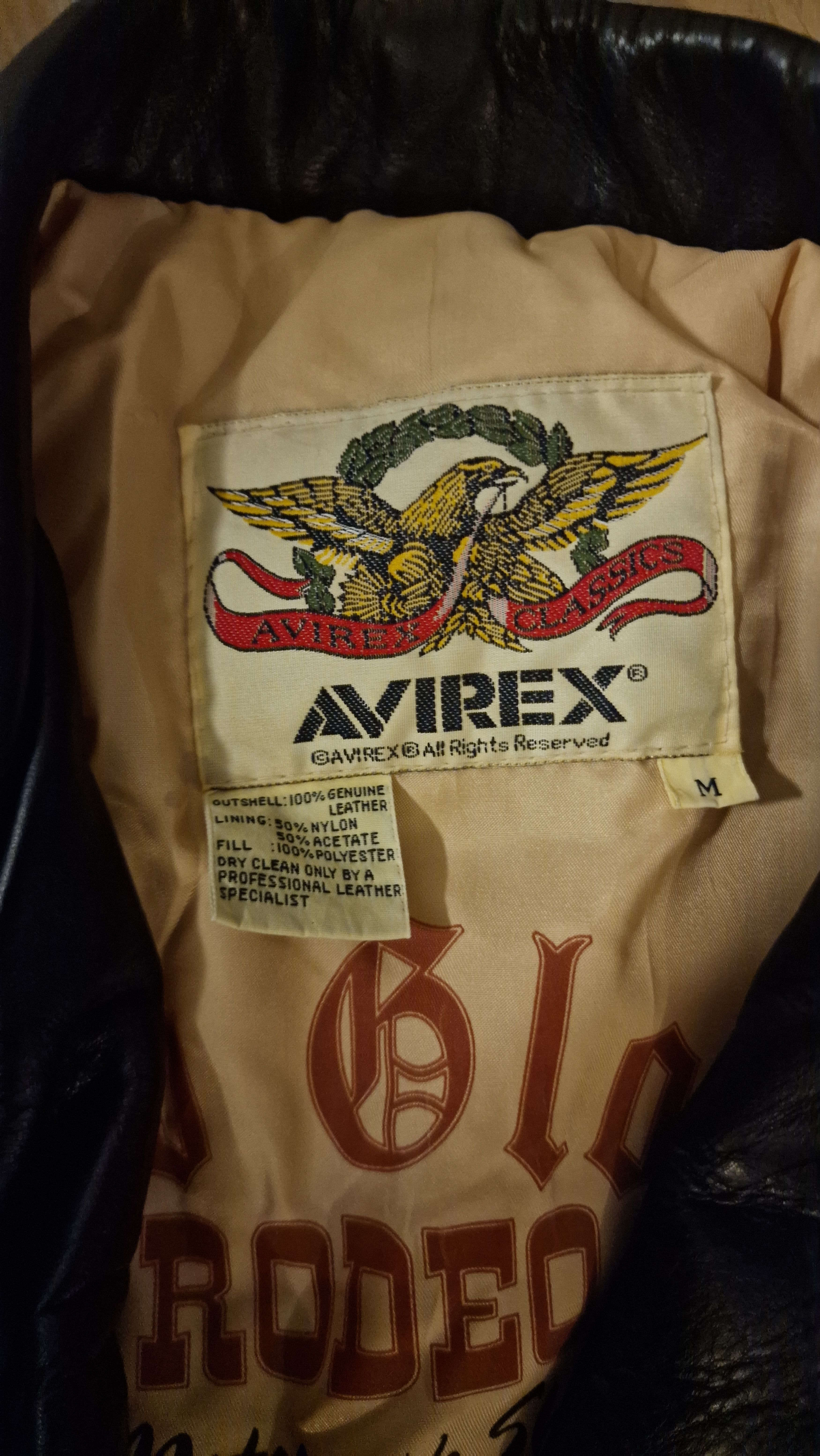 Avirex Rare Vintage AVIREX Leather Jacket Size US M / EU 48-50 / 2 - 2 Thumbnail