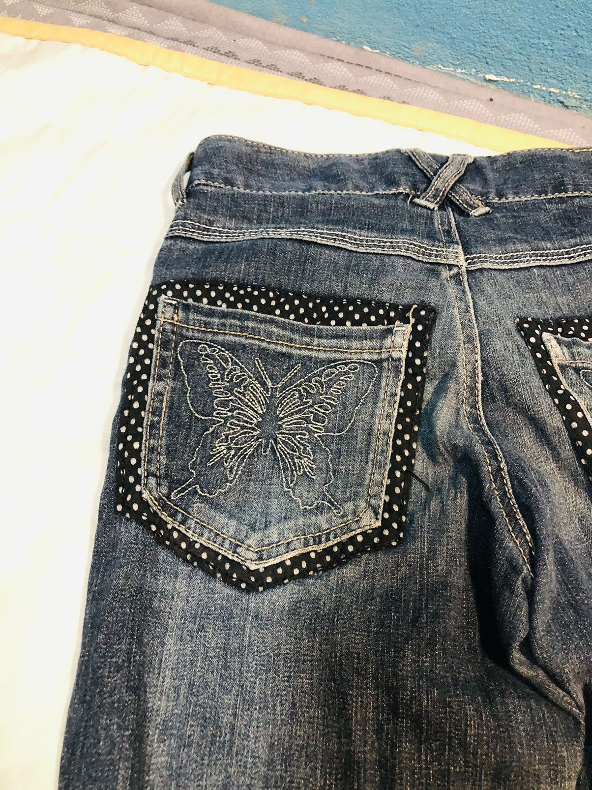 Japanese Brand Mischief Distressed Jeans (2) Size 25" / US 0 / IT 36 - 17 Thumbnail