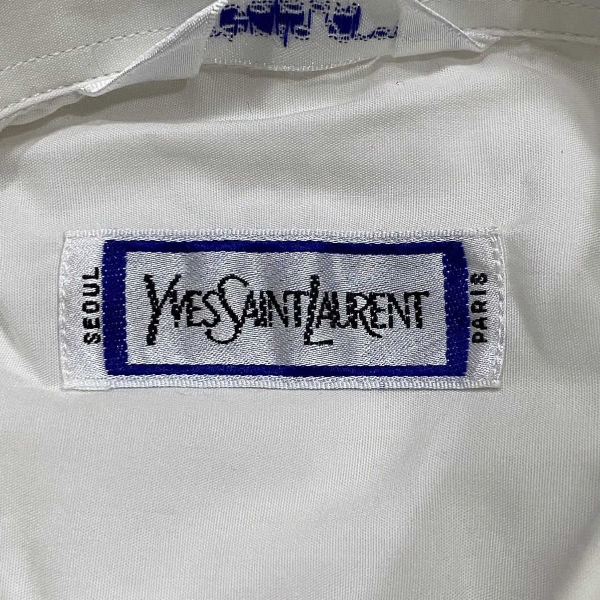 Vintage × Yves Saint Laurent Vintage Made In Japan Yves Saint Laurent Long Sleeve Shirt Size US M / EU 48-50 / 2 - 5 Thumbnail