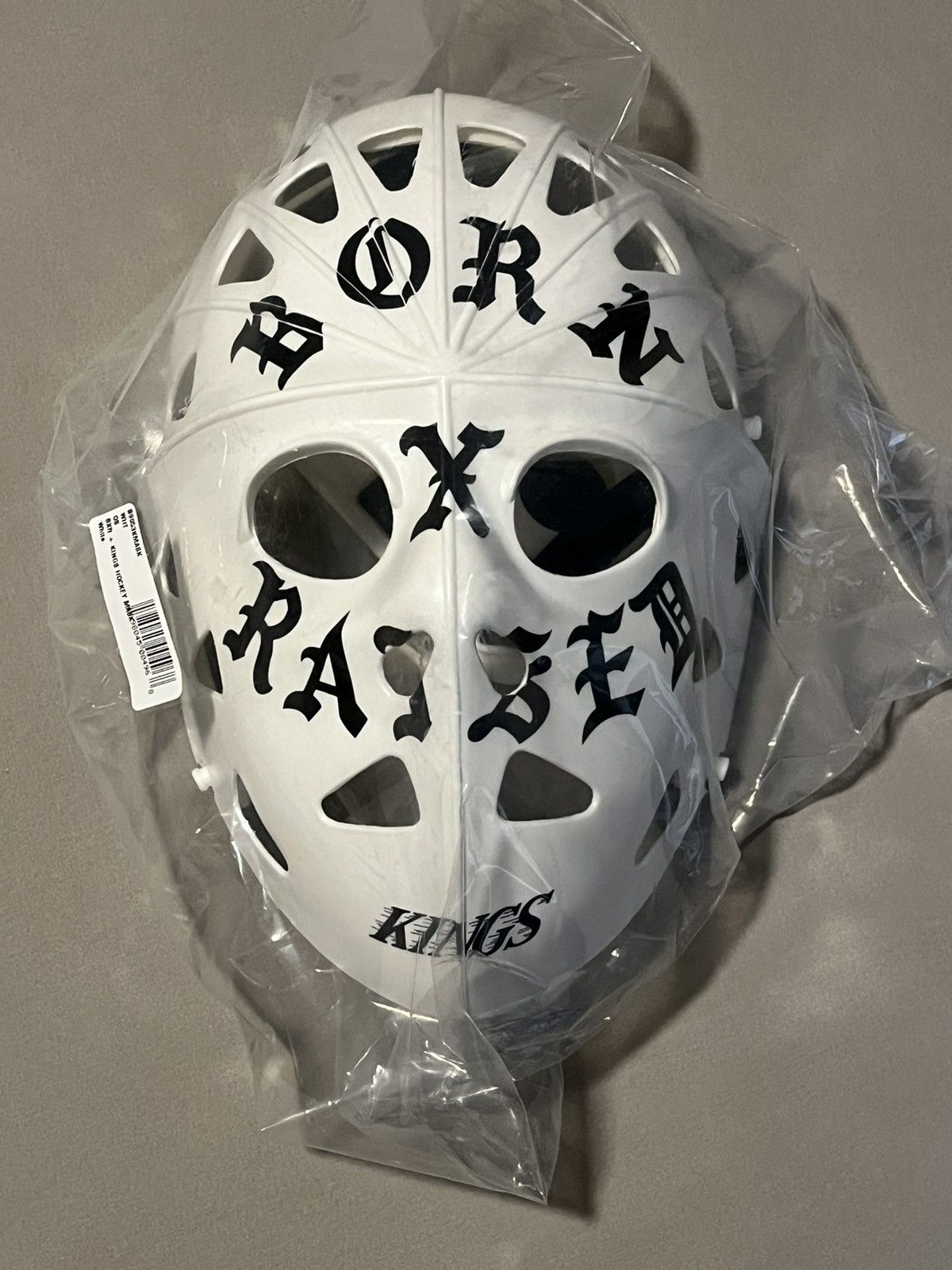 Born x Raised Los Angeles Kings Hockey Mask Brand New DS