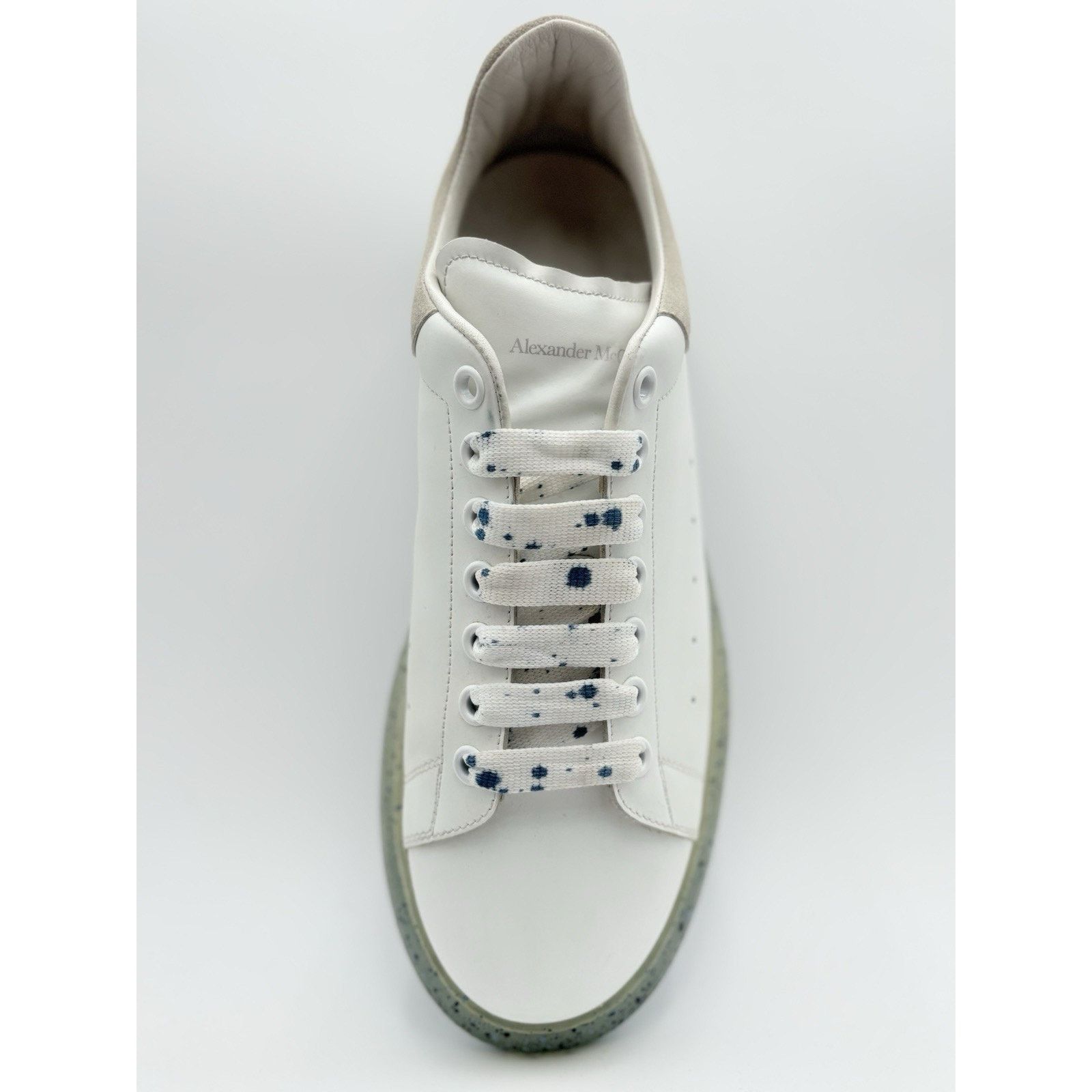 Alexander McQueen Alexander McQueen Clear Sole ' Splatter Blue ' | GREAT COND! Size US 11 / EU 44 - 11 Thumbnail