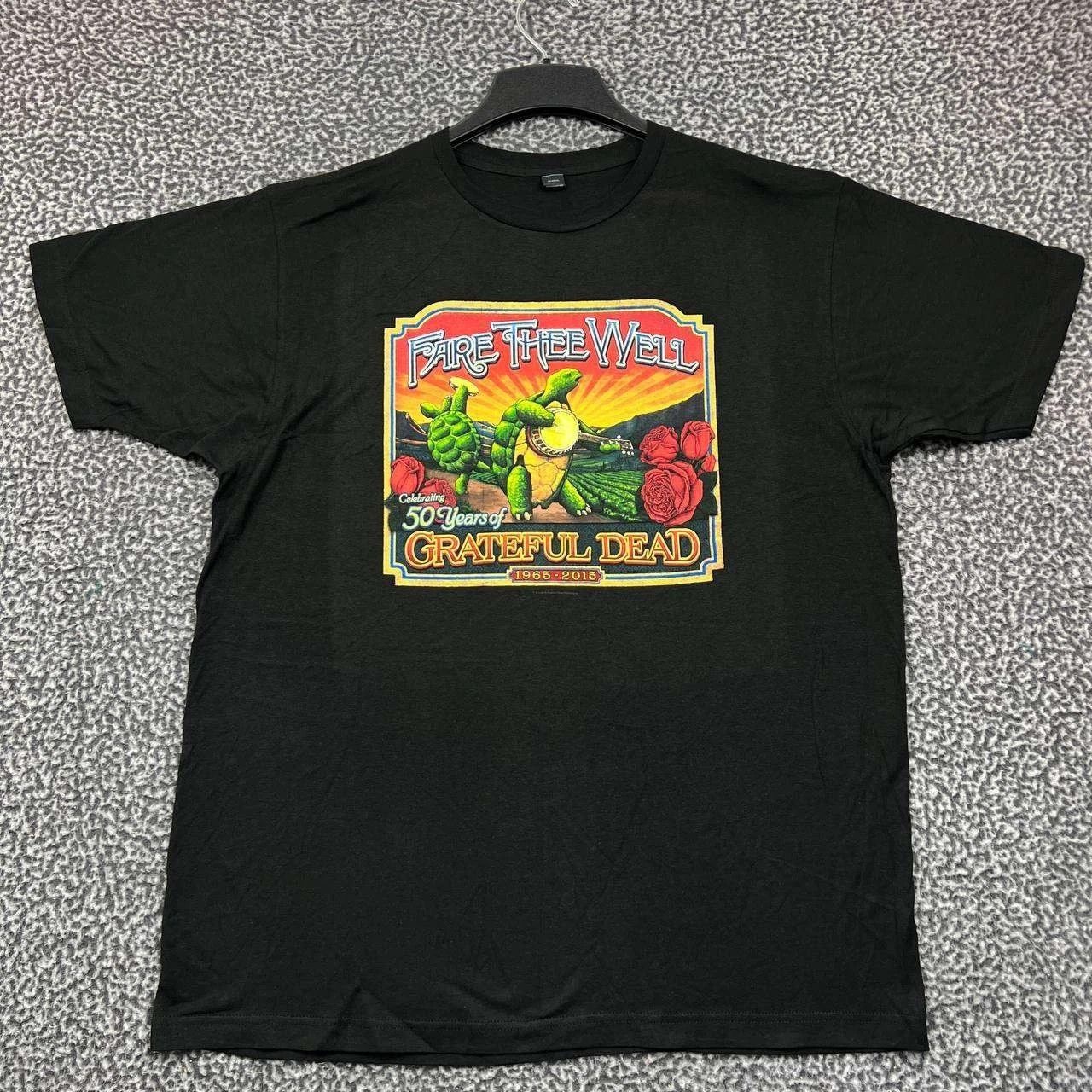 Tultex Grateful Dead Fare Thee Well Shirt Men Black Cotton New XL Size US XL / EU 56 / 4 - 1 Thumbnail