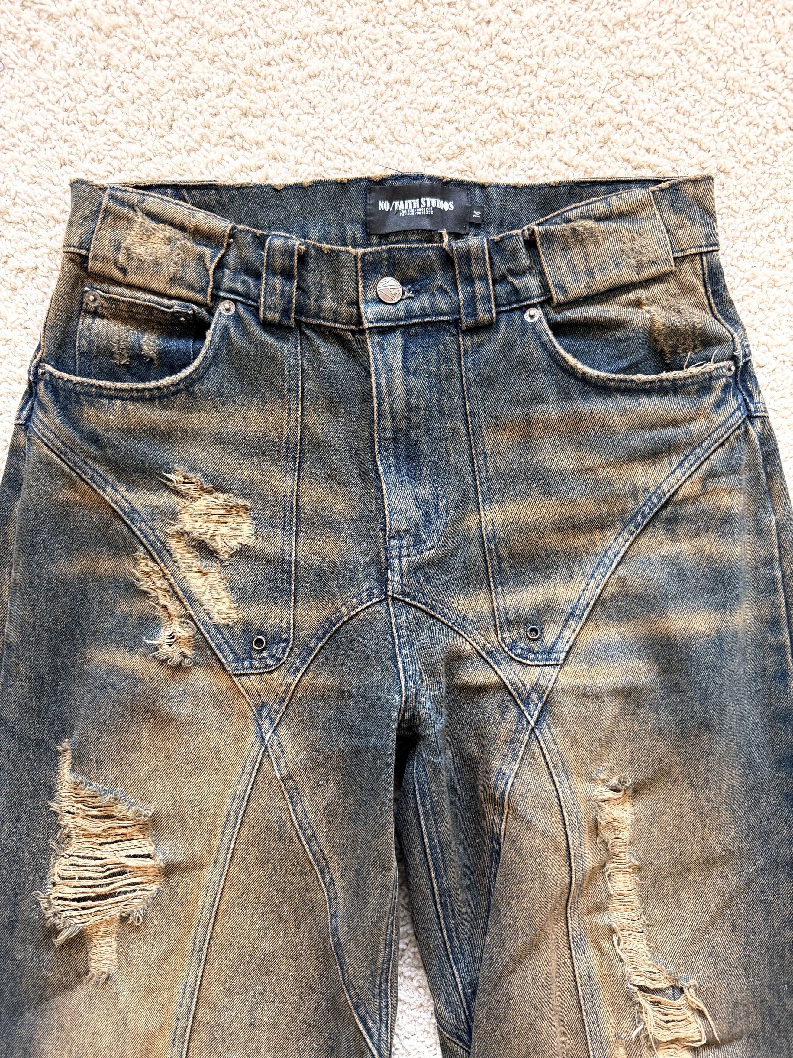 No Faith Studios Rusted Dune Denim Size US 32 / EU 48 - 2 Thumbnail