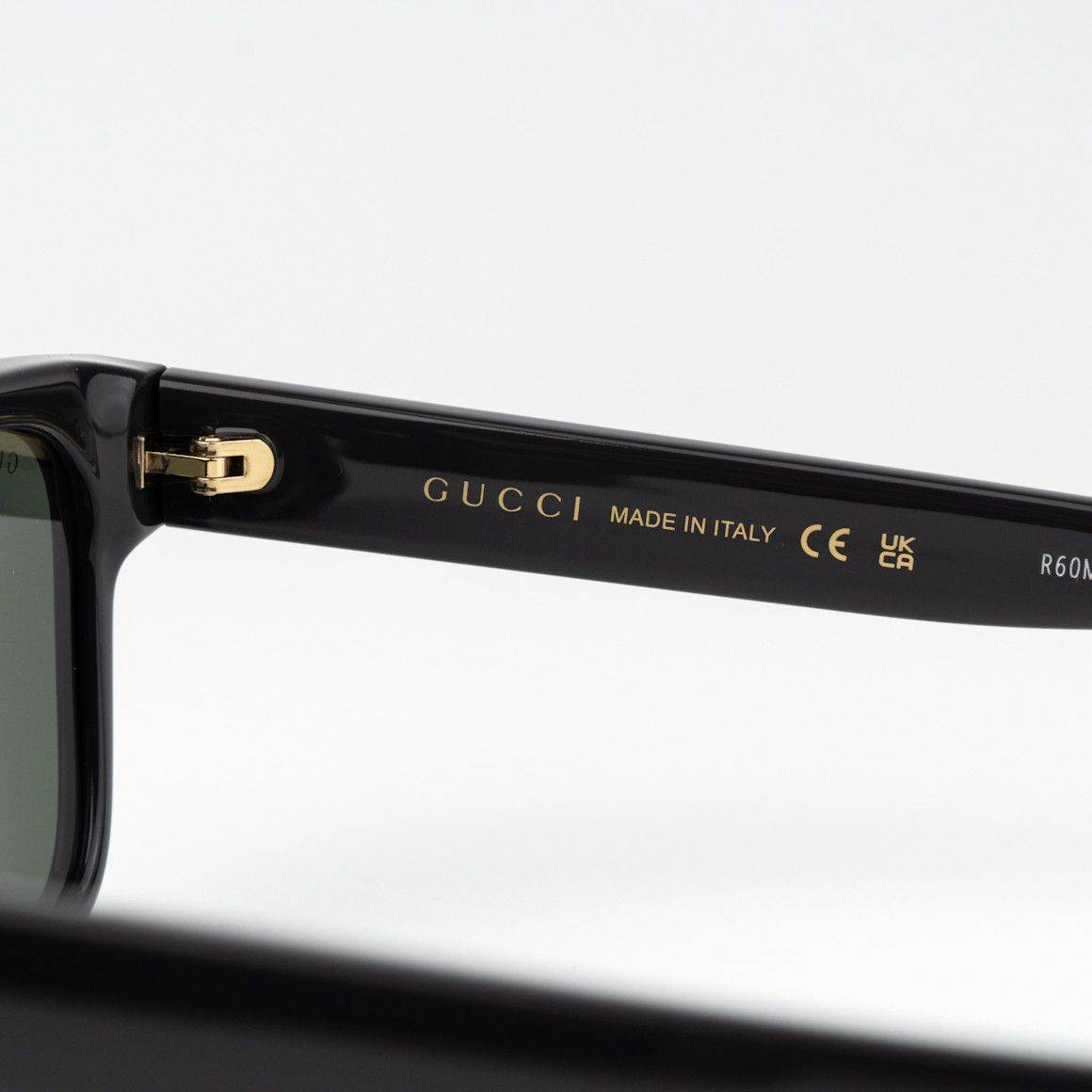 Gucci NEW Gucci GG1716S 003 Grey Square Unisex Sunglasses Size ONE SIZE - 7 Thumbnail