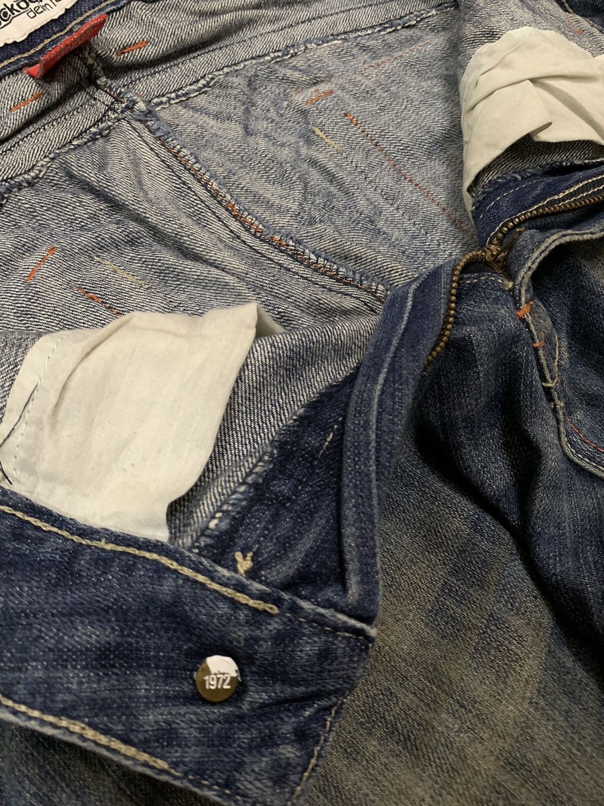 Ecko Unltd. Vintage Ecko Unltd Mud Wash Baggy Distressed Grunge Jeans Size US 34 / EU 50 - 22 Thumbnail