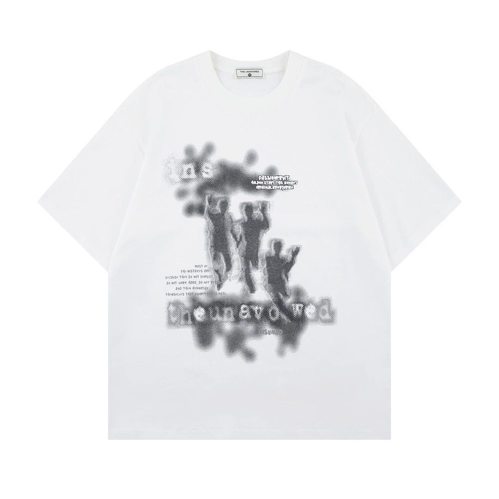 Japanese Brand × Vintage Men's casual street cotton silhouette printed T-shirt Size US M / EU 48-50 / 2 - 1 Thumbnail