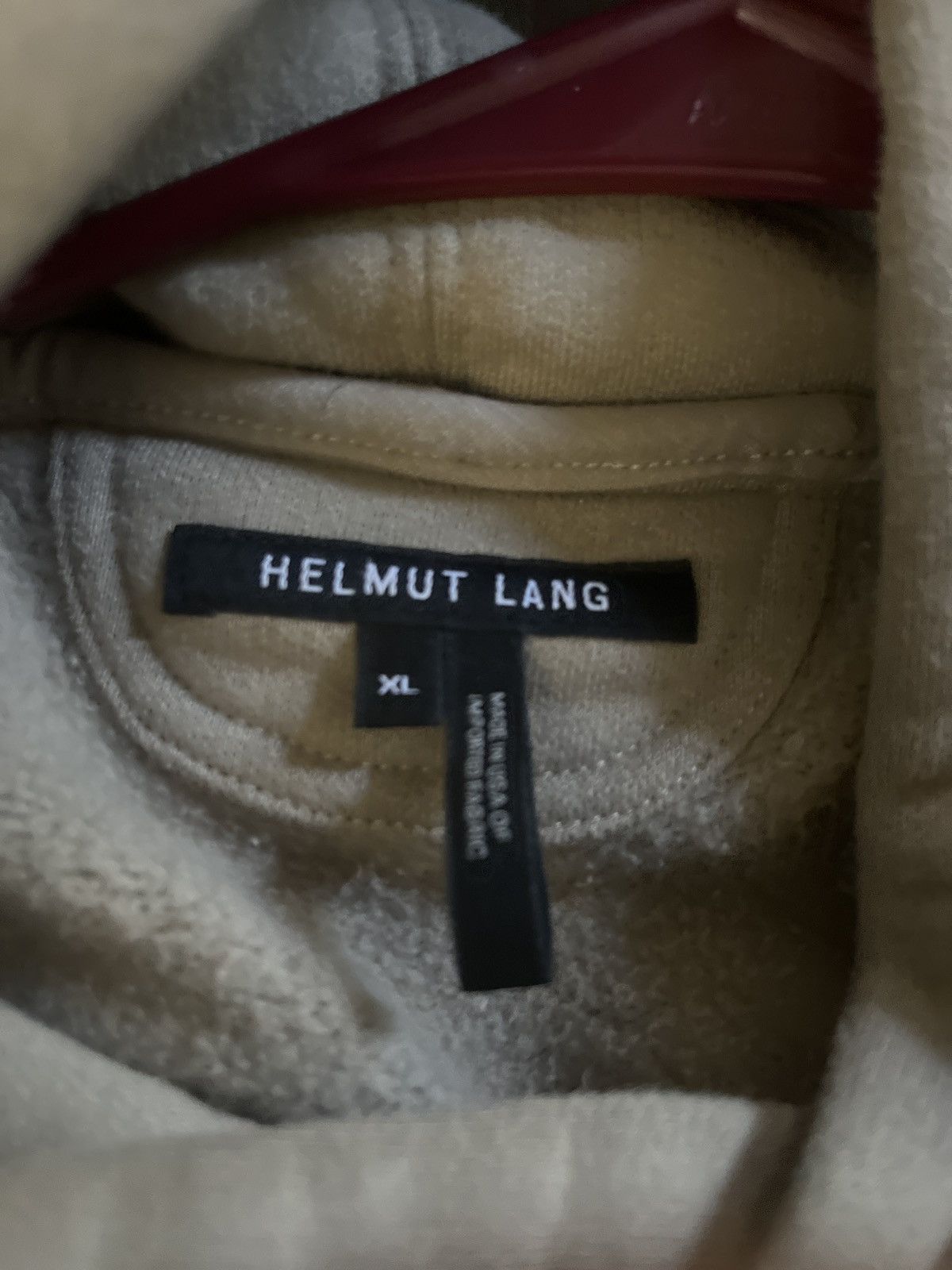 Helmut Lang Helmut Lang Hoodie Size US XL / EU 56 / 4 - 3 Thumbnail