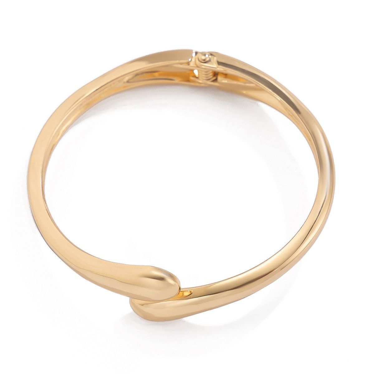 Jewelry Metal Cuff Geometric Spring Bracelet Size ONE SIZE - 2 Thumbnail