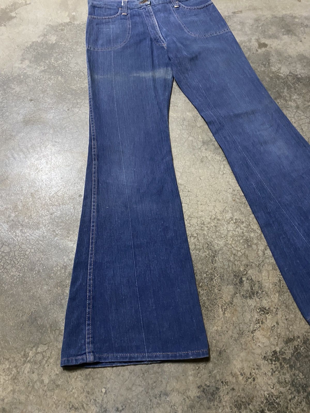 Vintage Flare Jeans Vintage X-West Canton Made in Usa Size US 29 - 8 Thumbnail