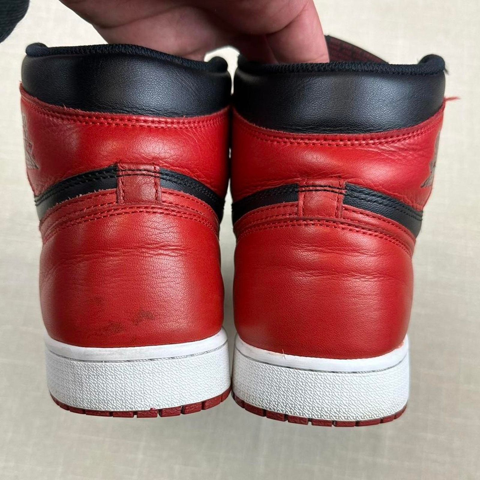Jordan Brand 2016 Jordan 1 High "Bred/Banned" Size US 12 / EU 45 - 5 Thumbnail