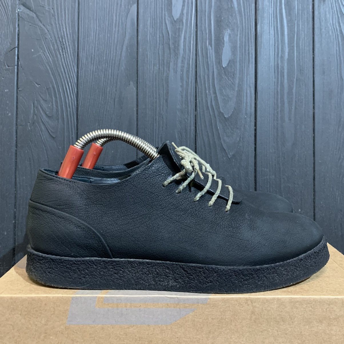 DEL CARLO DEL CARLO - Women’s Nubuck Leather Shoes 39 Rick Owens Style Size US 9 / IT 39 - 1 Thumbnail